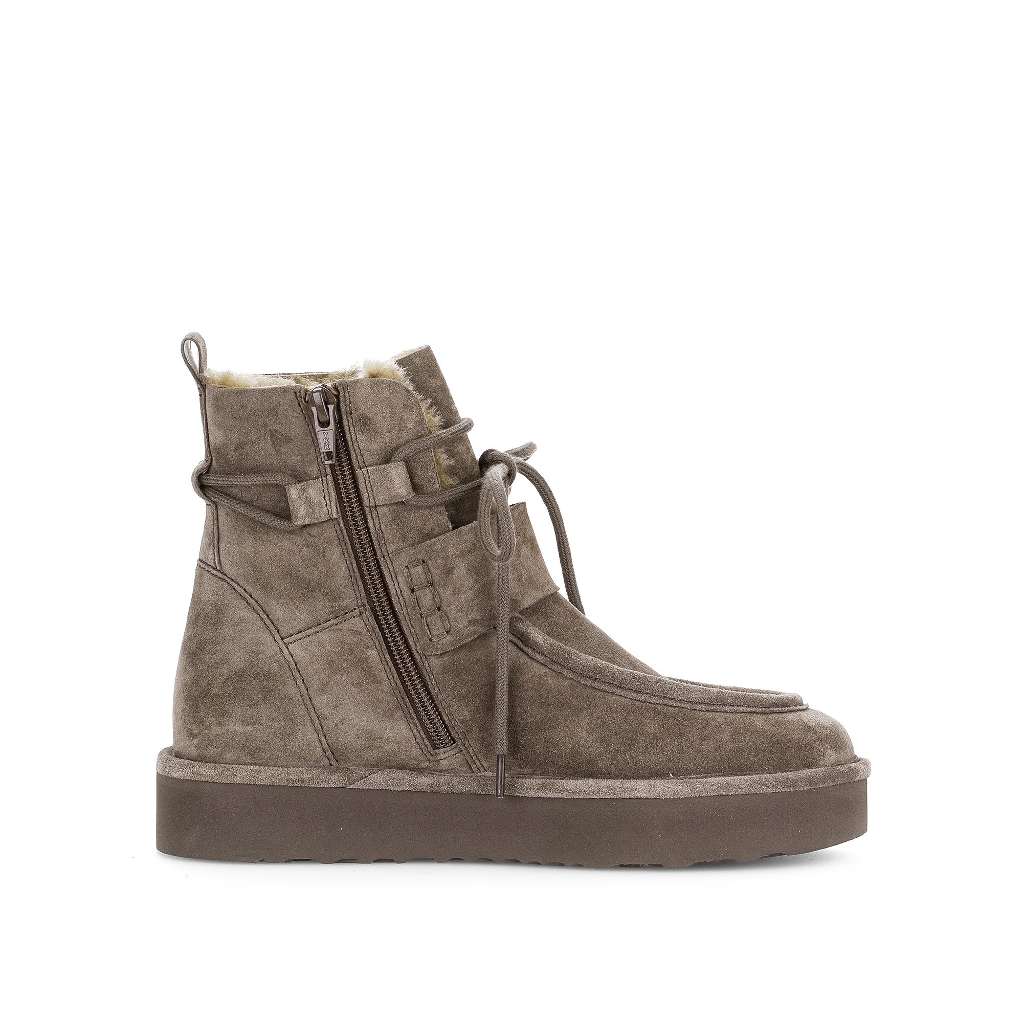 Gabor Gabor 8065.03.004, Warmfutter, Boots, Braun / Grau, Damen Stiefel