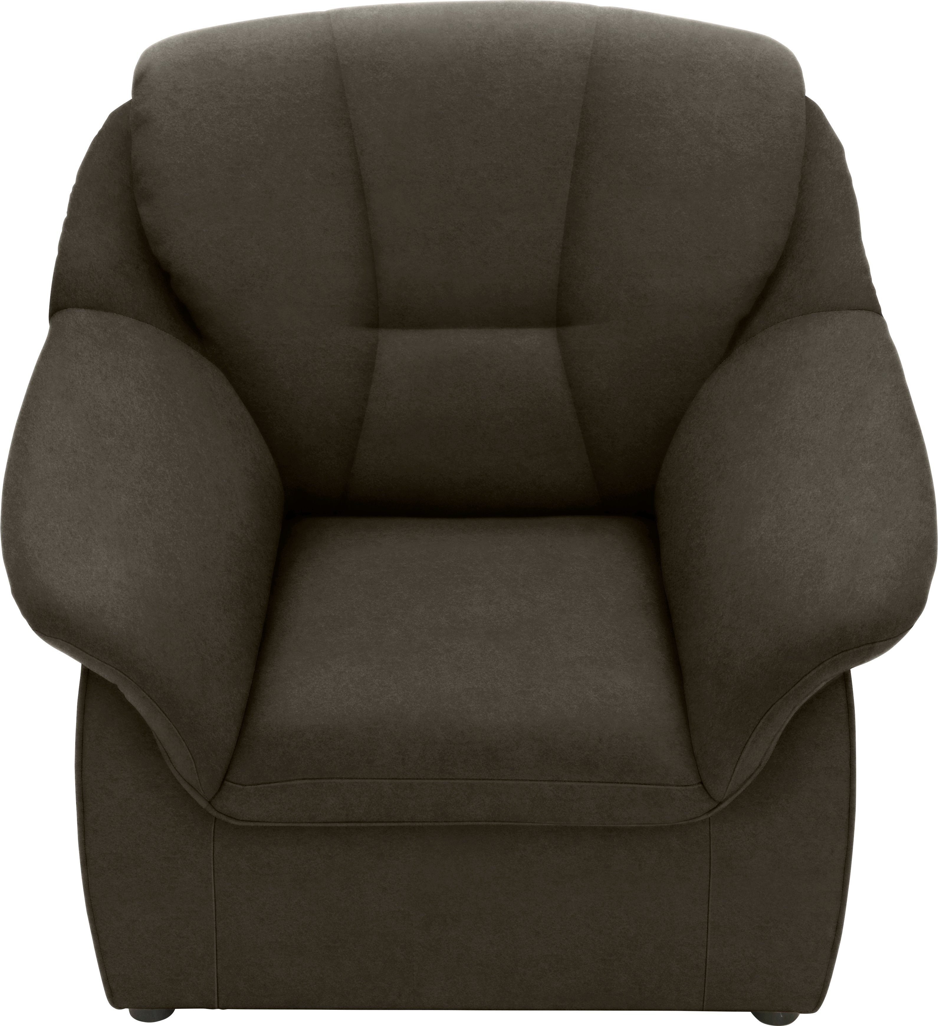 DOMO collection Sessel Faenza für kleine Räume, zeitlos und elegant, kompakte Maße