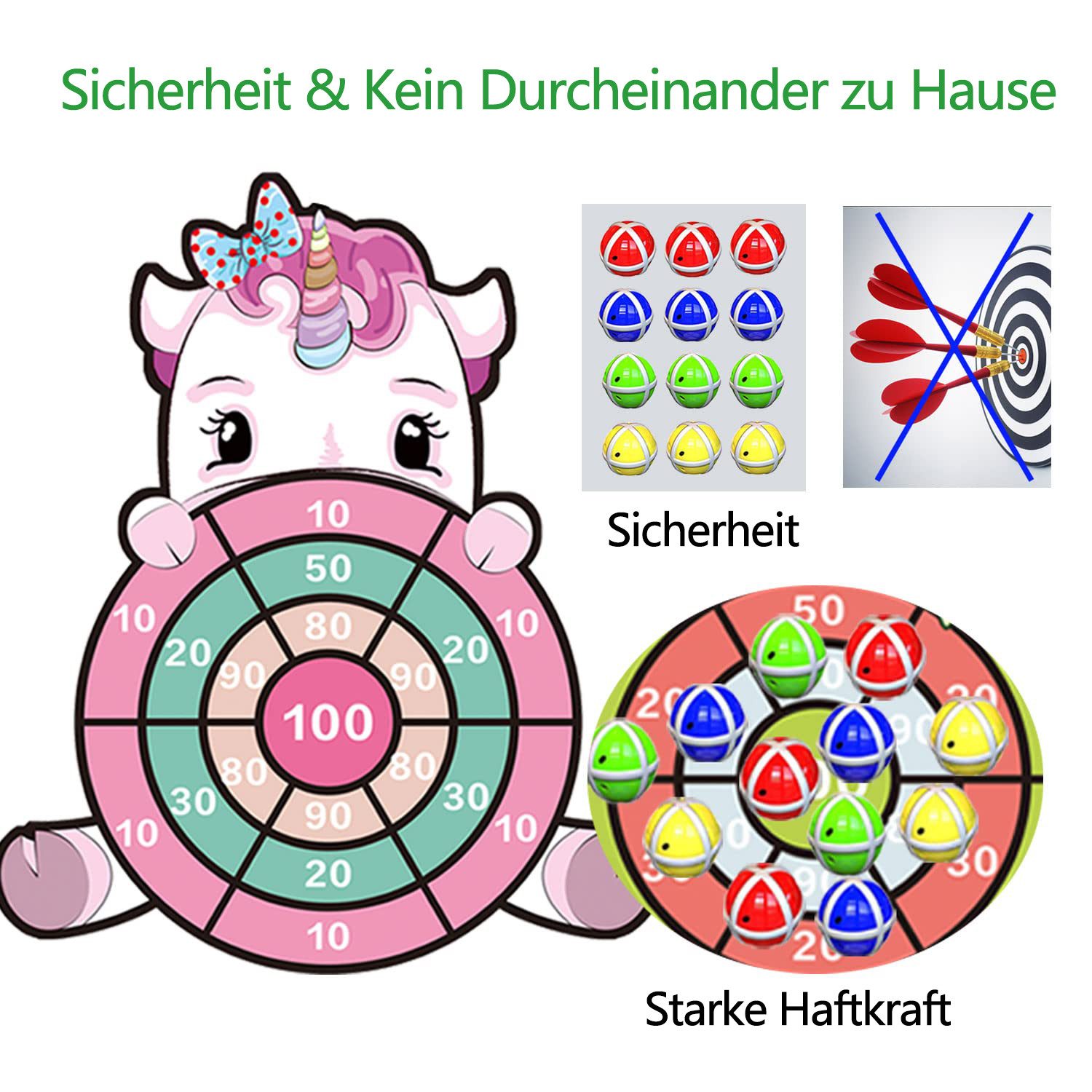 FOUORTUNATE-BEE Spielwelt Einhorn Spielzeug für 4–9, (63cm Einhorn Geschenk günstig online kaufen