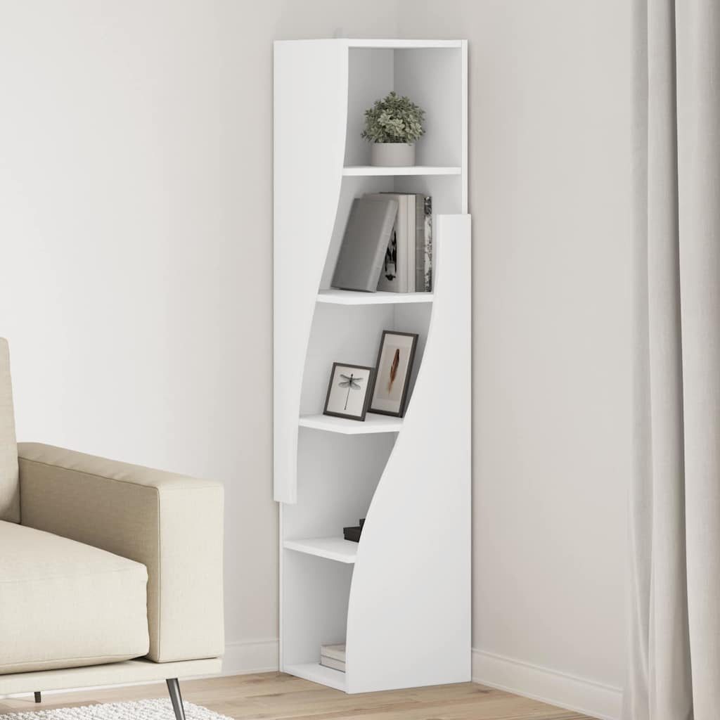 vidaXL Eckschrank Eckschrank 32x32x140cm Holzwerkstoff (1-St)