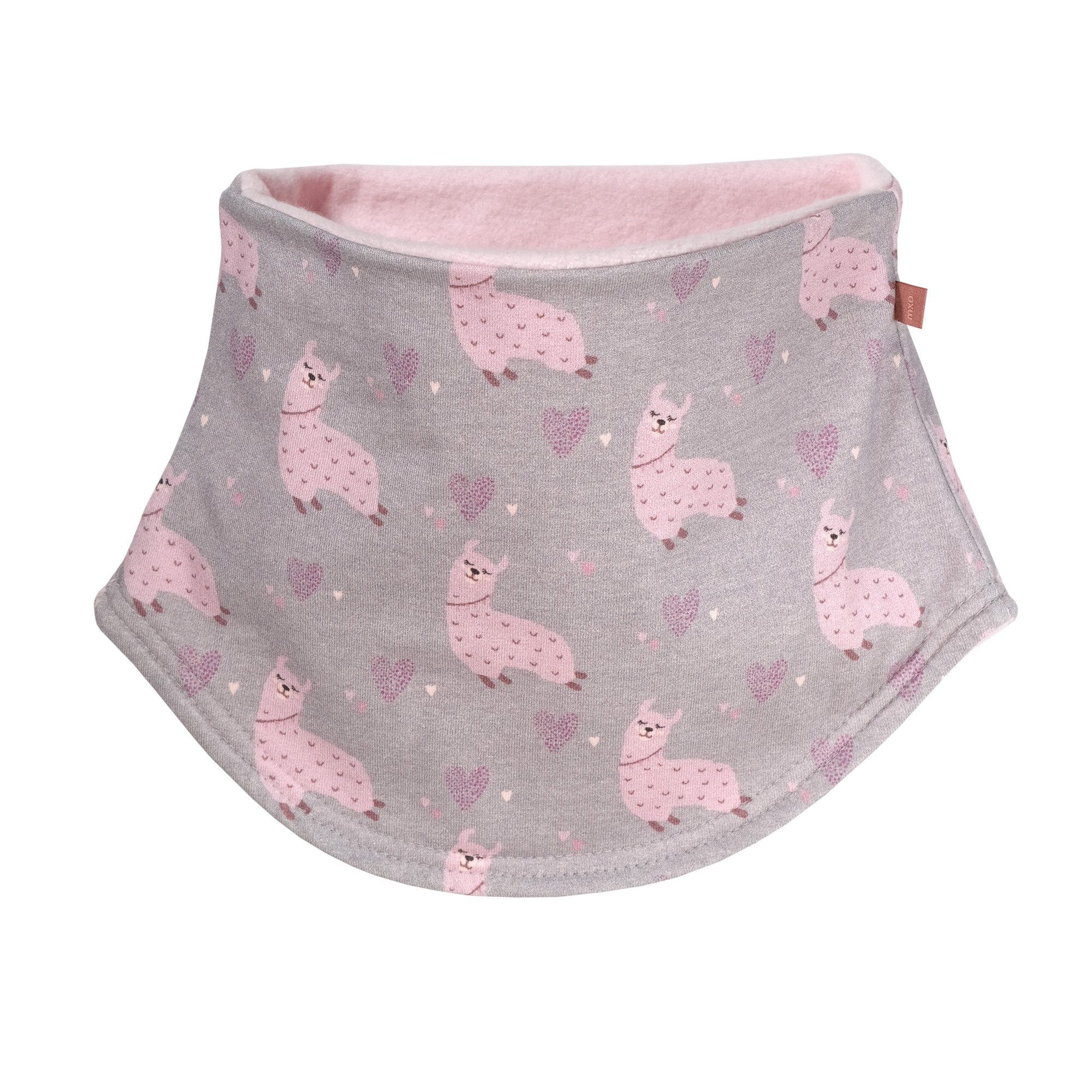 MAXIMO Loop MINI-Halswärmer, Jersey bedruckt, BW-Fleece Futter, (1-St)