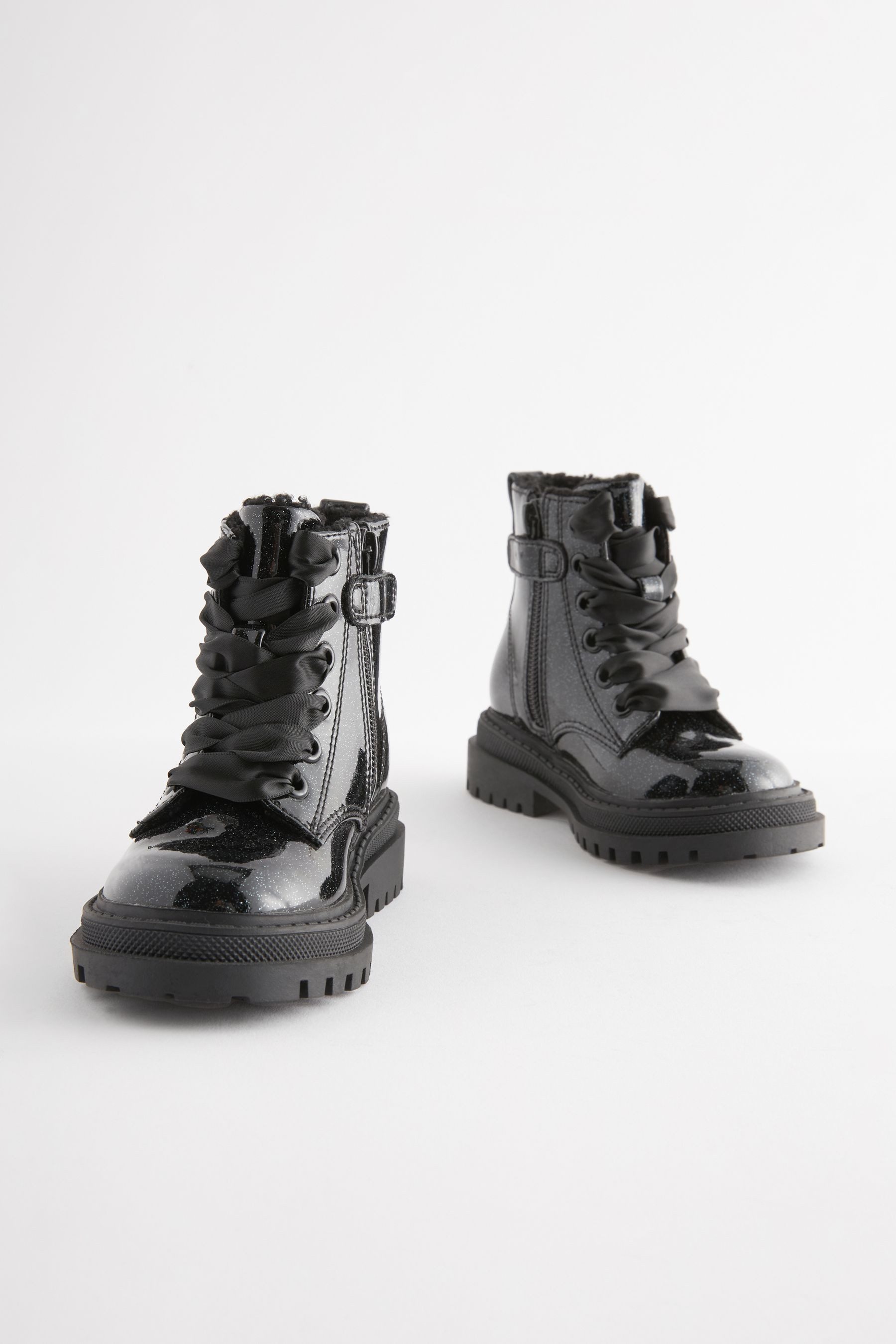 Next Markanter Stiefel mit Schnürung Schnürstiefelette günstig online kaufen