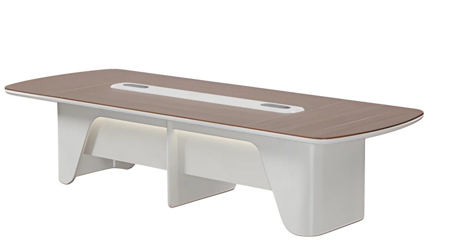 Xlmoebel Konferenztisch Moderner Holz-Konferenztisch in zeitgemäßem Design (Einzelartikel), Made in Europa