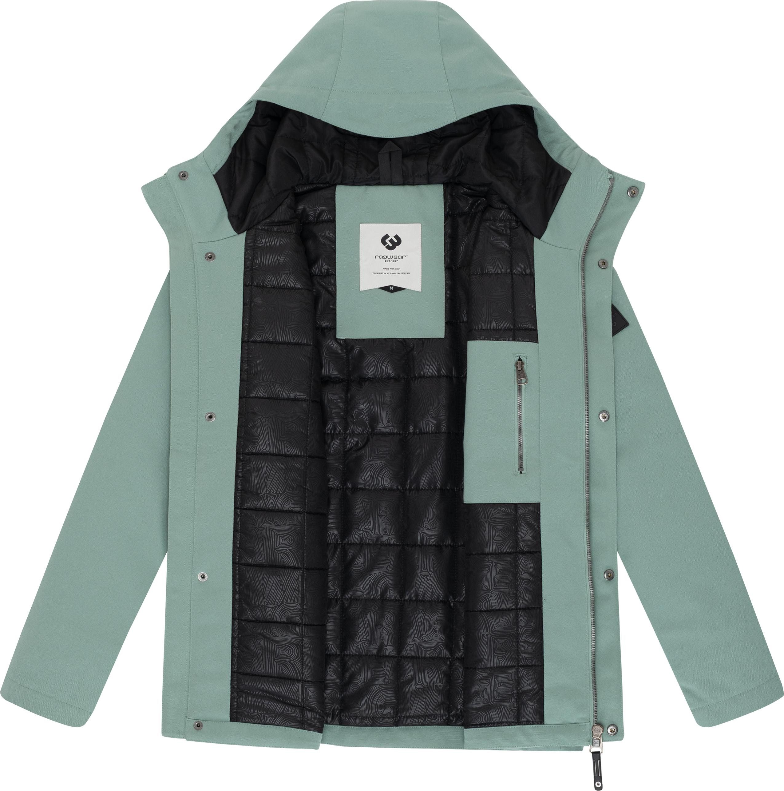 Ragwear Winterjacke Mr Them stylische Herren Outdoorjacke mit großer Kapuze