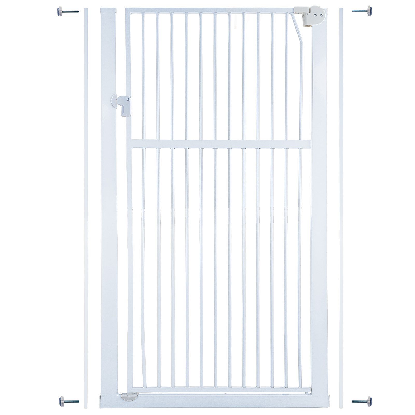 RAMROXX Treppenschutzgitter Absperrgitter weiß für 75-85cm günstig online kaufen