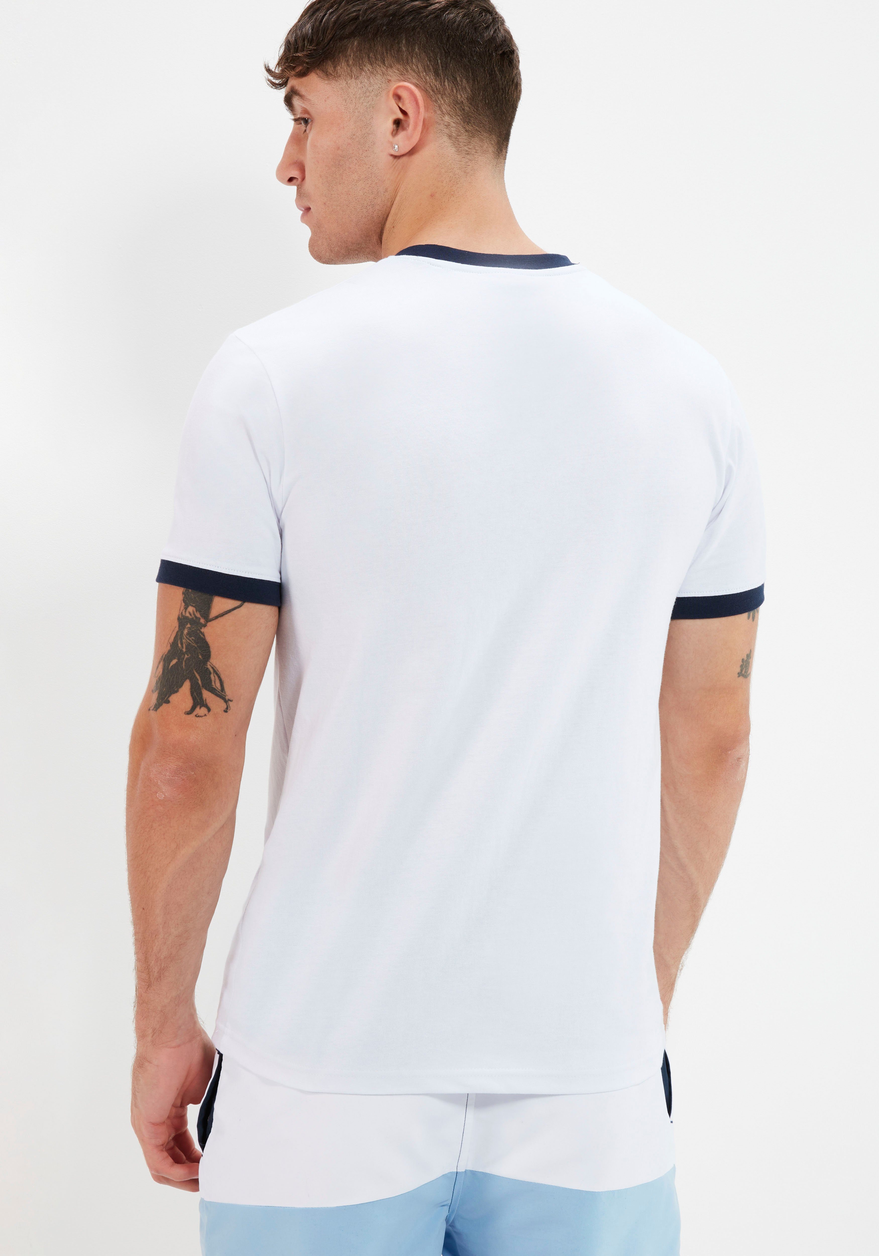 MEDUNO White Ellesse T-Shirt TEE