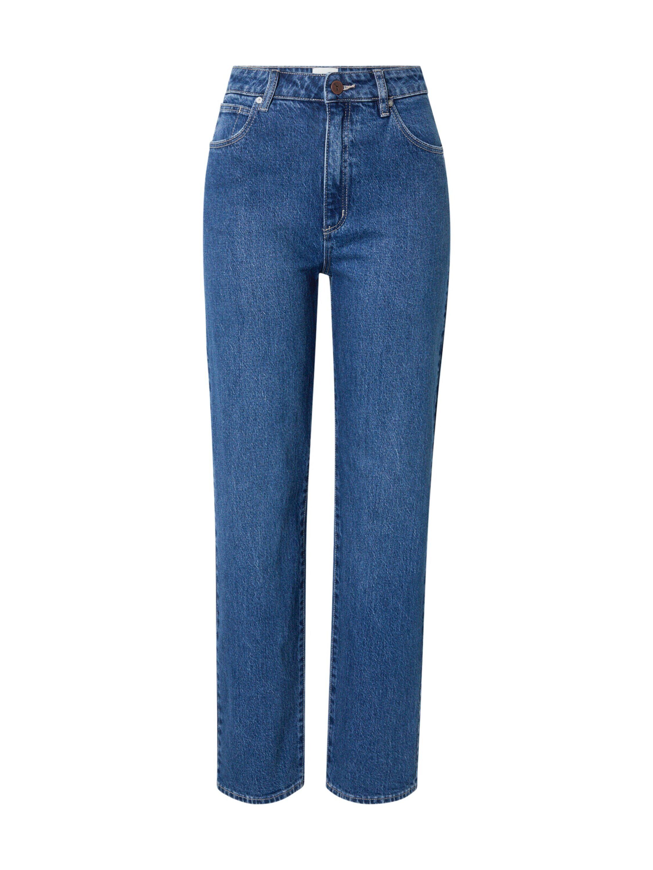 (1-tlg) Weiteres Abrand Detail Regular-fit-Jeans