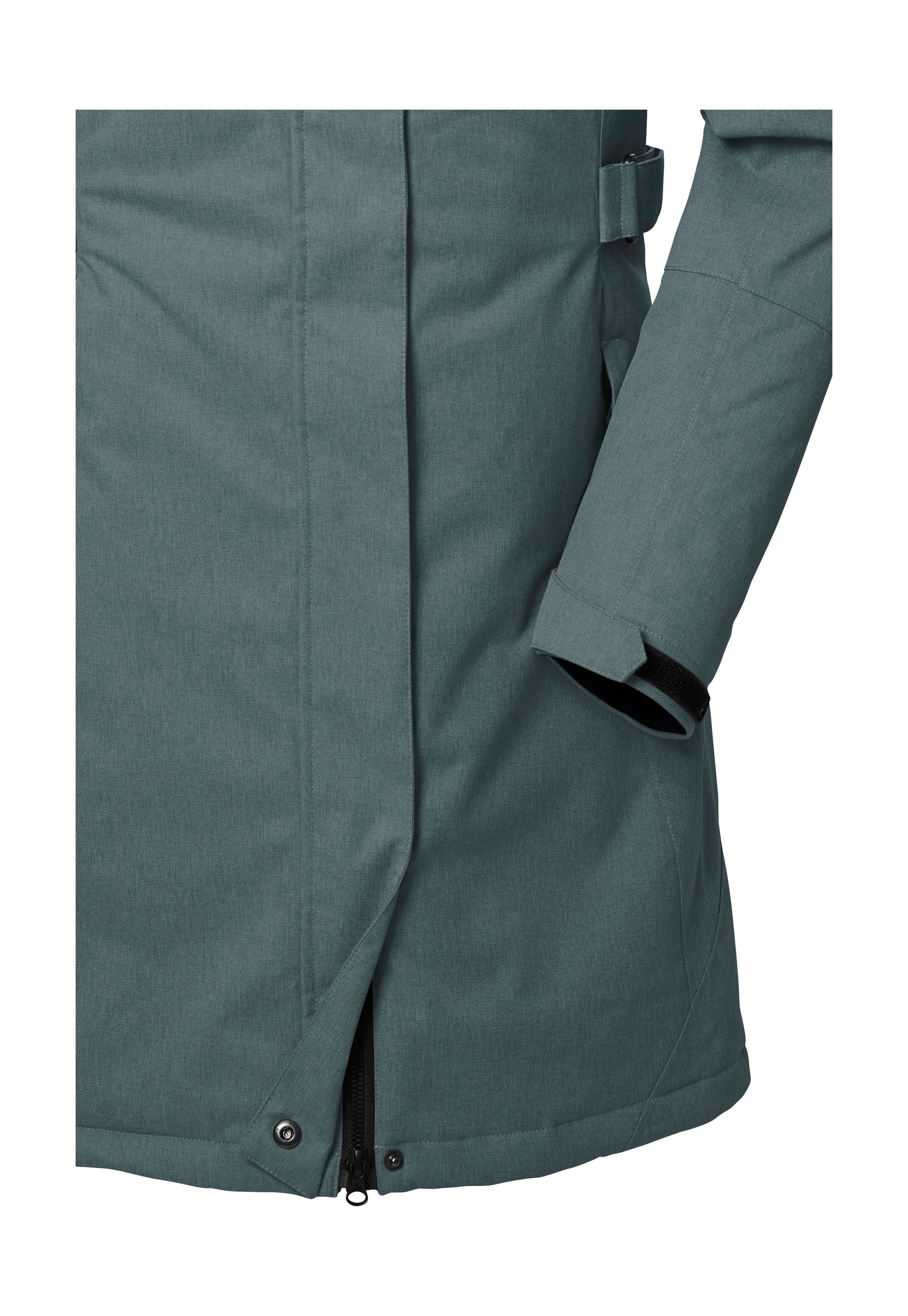 Killtec Parka KOW 303 WMN PRK Wasserdichter, atmungsaktiver Damenparka mit abnehmbarer Kapuze