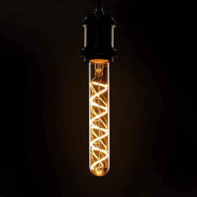ZMH LED-Leuchtmittel Retro Edison Glühbirne Röhrenlampe E27 Glühlampe in Röhrenform Gold