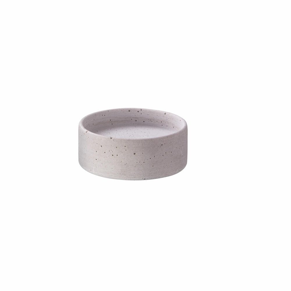 Engels Kerzen Kerzenhalter Ole L, Grau, Ø 12.5 H 5 cm