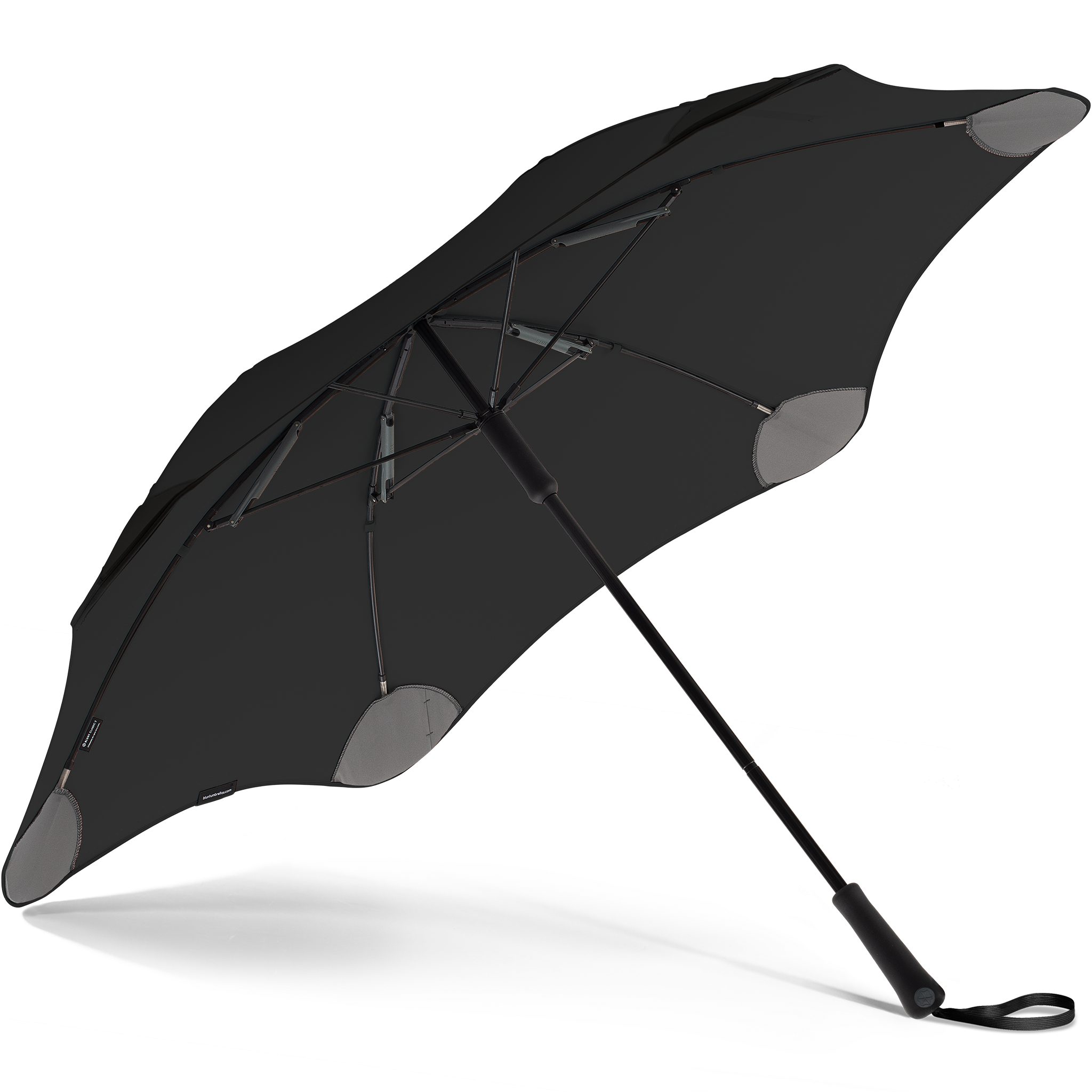 schwarz Blunt einzigartige patentierte Classic, Stockregenschirm Silhouette herausragende Technologie,