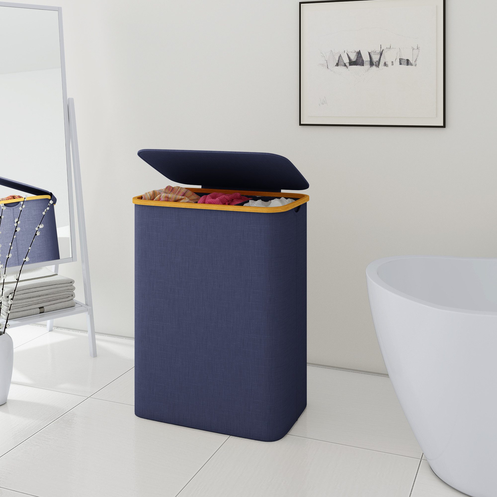 AdelDream Wäschekorb 140L 160L Wäschekorb mit günstig online kaufen