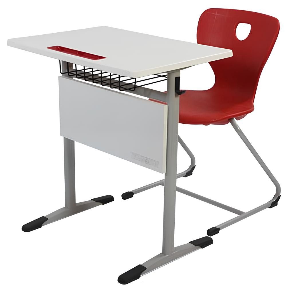 JVmoebel Kinderschreibtisch Schüler Schreibtisch Set mit Stuhl Platzsparend und Funktional (2-St), Made in Europa