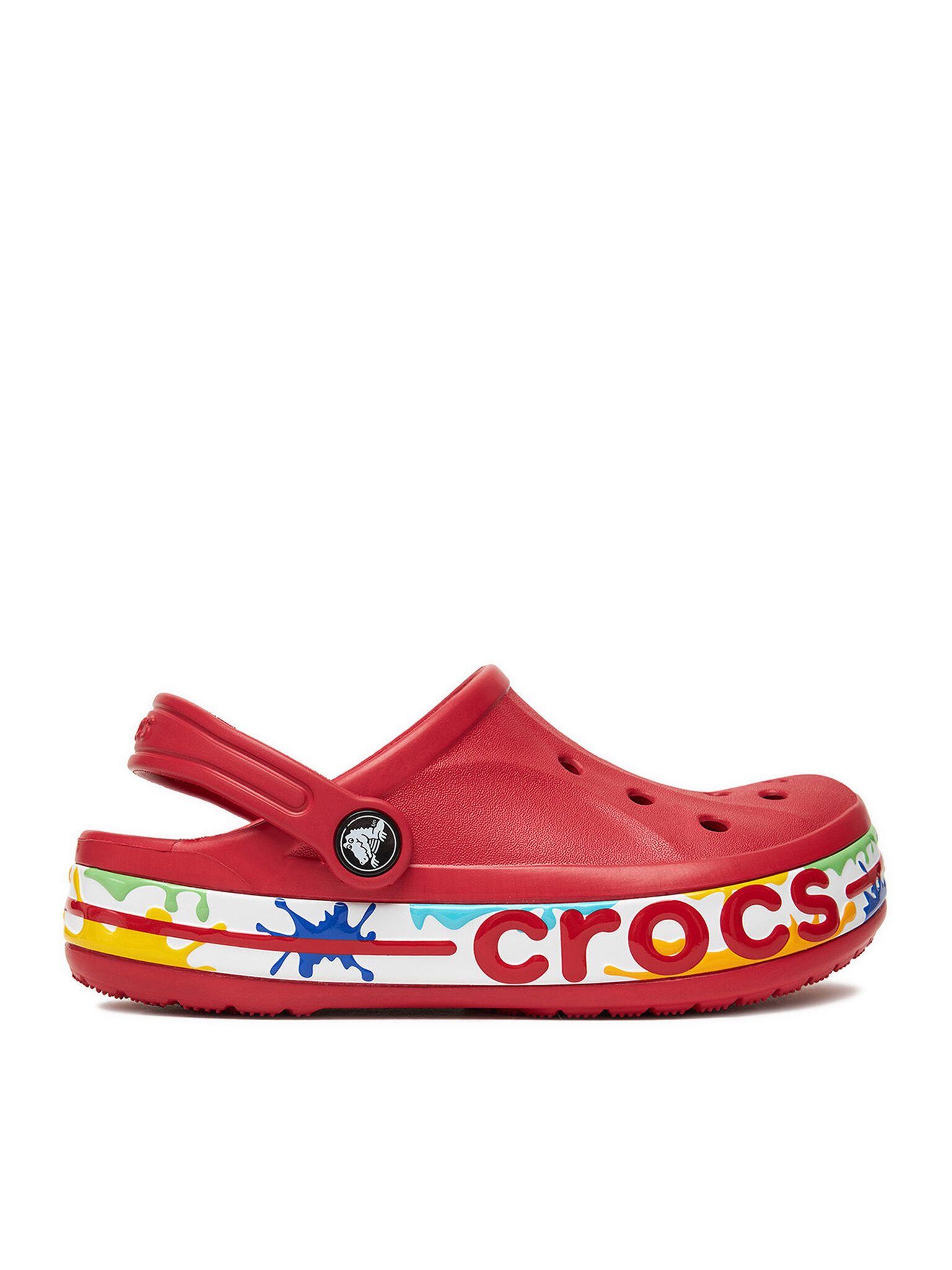Crocs Crocs Jungen Flip-Flops Crocs-C-BAYABAND CLOG K 211682-6EN Rot Rot Badepantolette