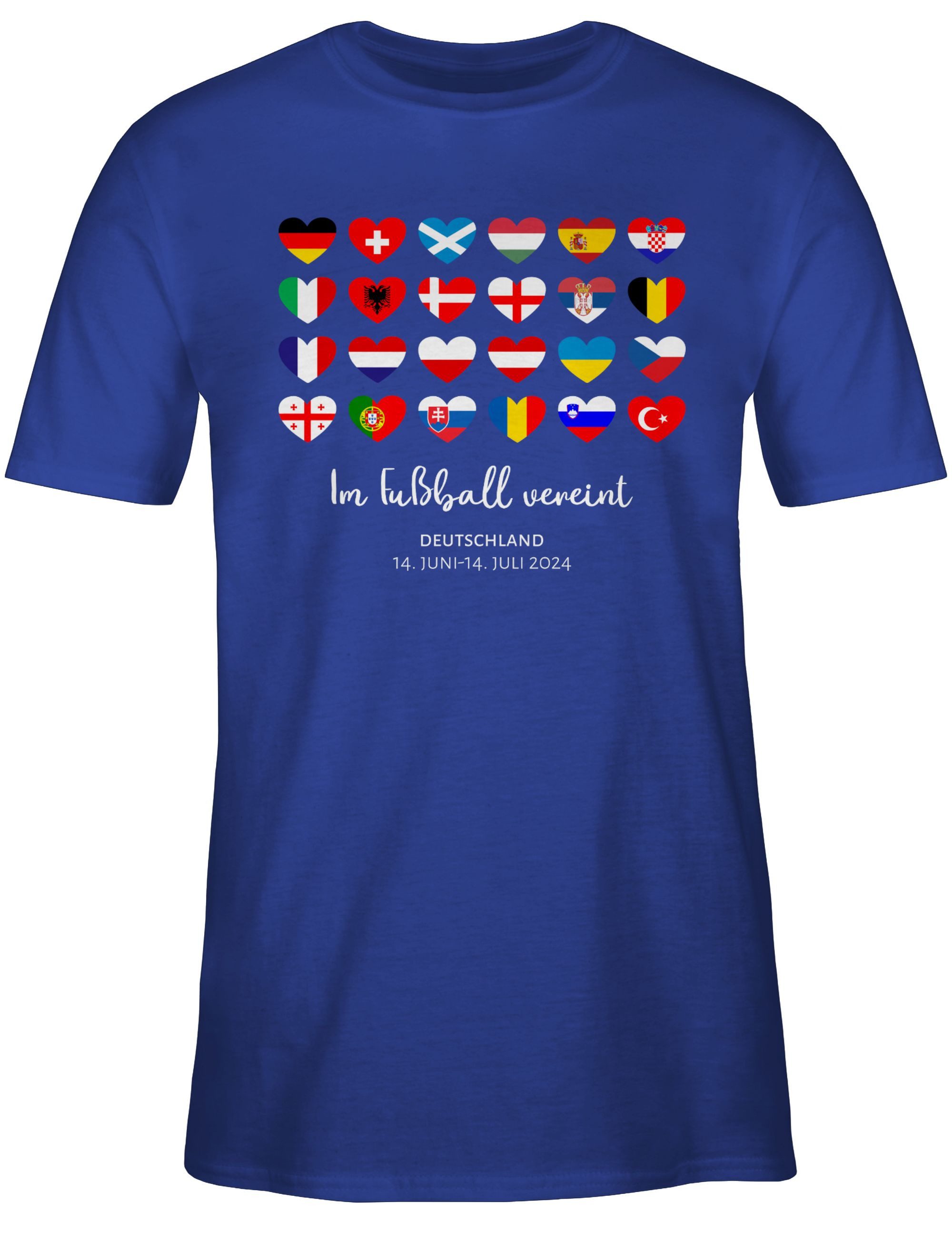 Shirtracer T-Shirt Im Fußball vereint - günstig online kaufen