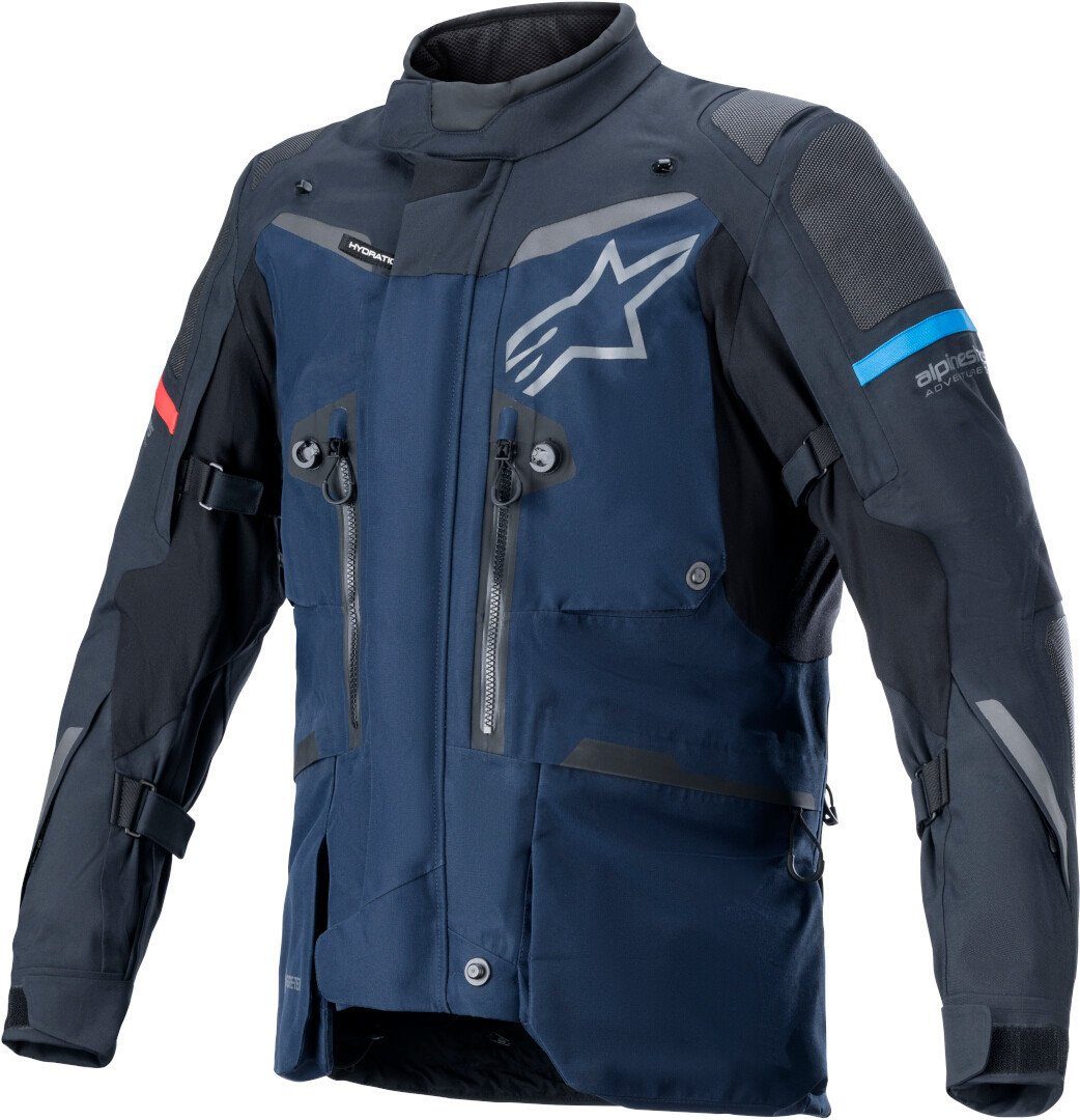 Alpinestars Motorradjacke Boulder Gore-Tex Motorrad Textiljacke Rückenprotektor enthalten,herausnehmbares Innenfutter,wasserdicht