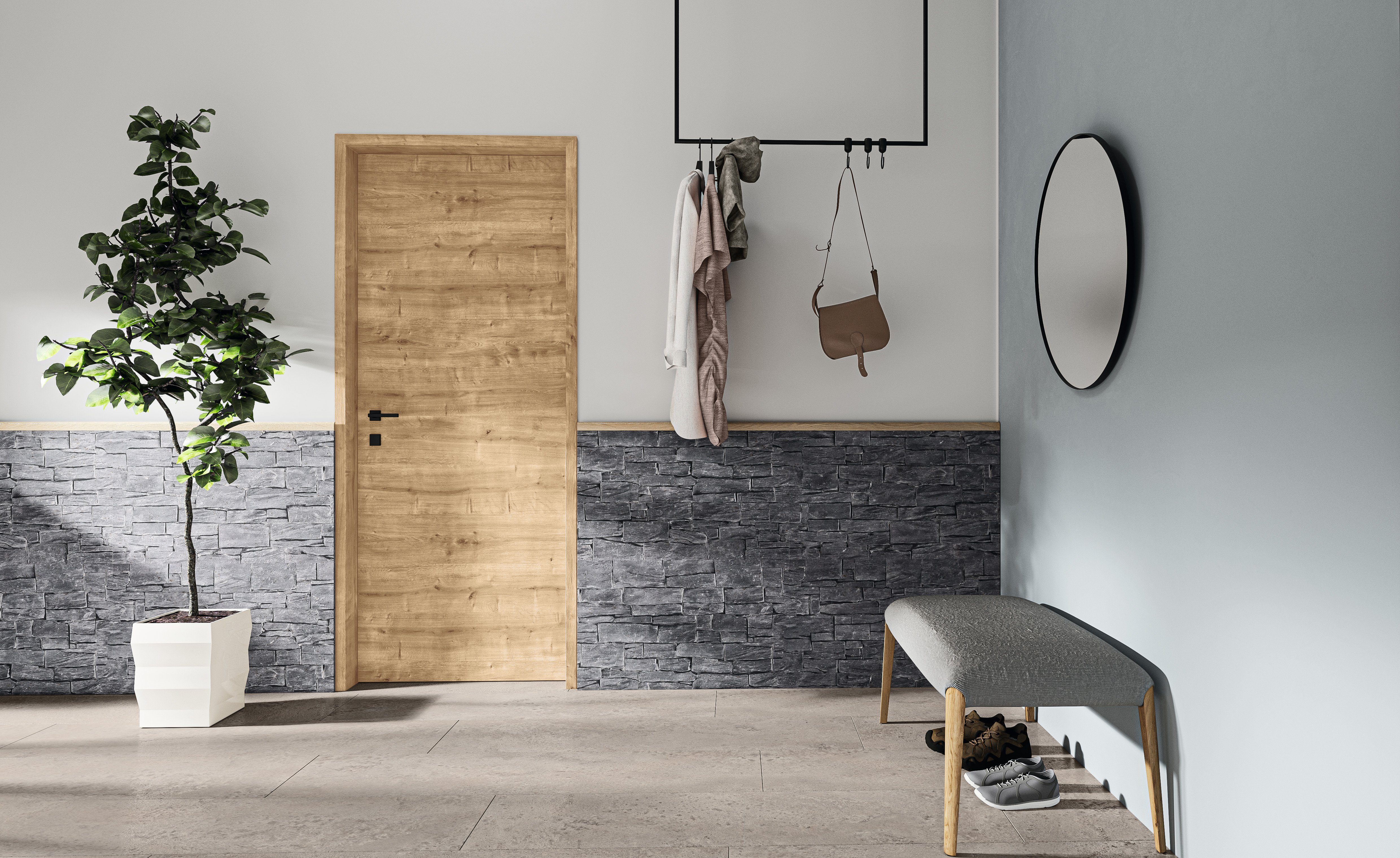 EGGER Wandpaneel EGGER Wandpaneel DecoWall DO005 Narva Schiefer, 2,48m²