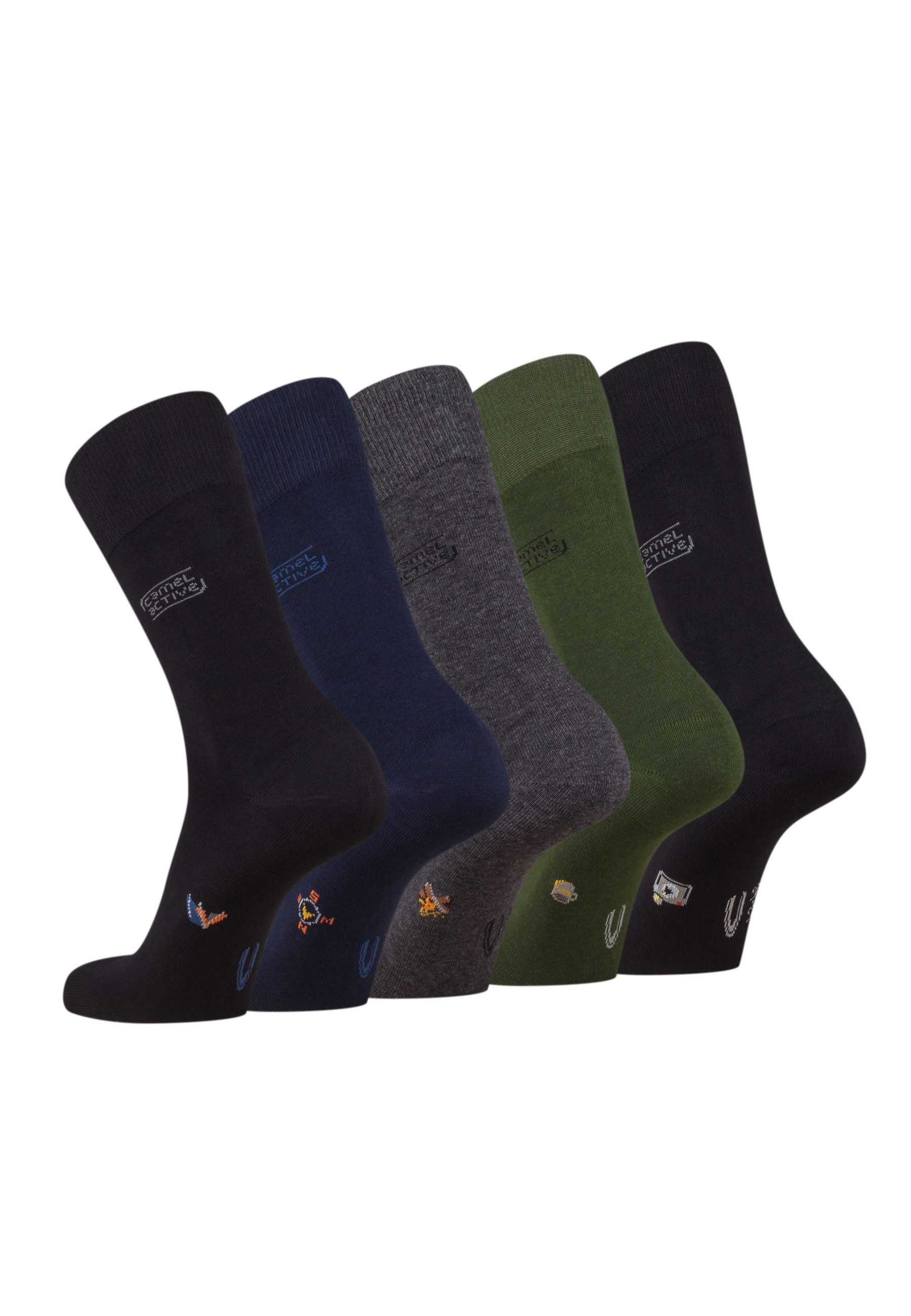 camel active Socken camel active Herren Socken Geschenkbox 5er Pack camel a günstig online kaufen