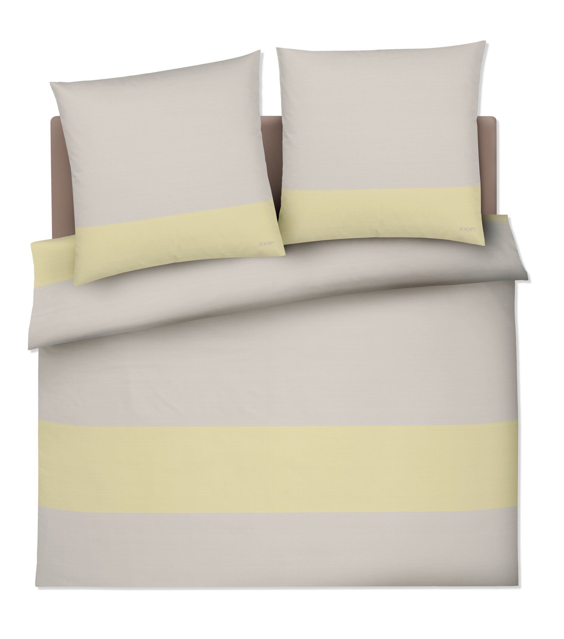 JOOP! Bettwäsche JOOP! LIVING - SPLIT Garnitur, Textil, 3 teilig