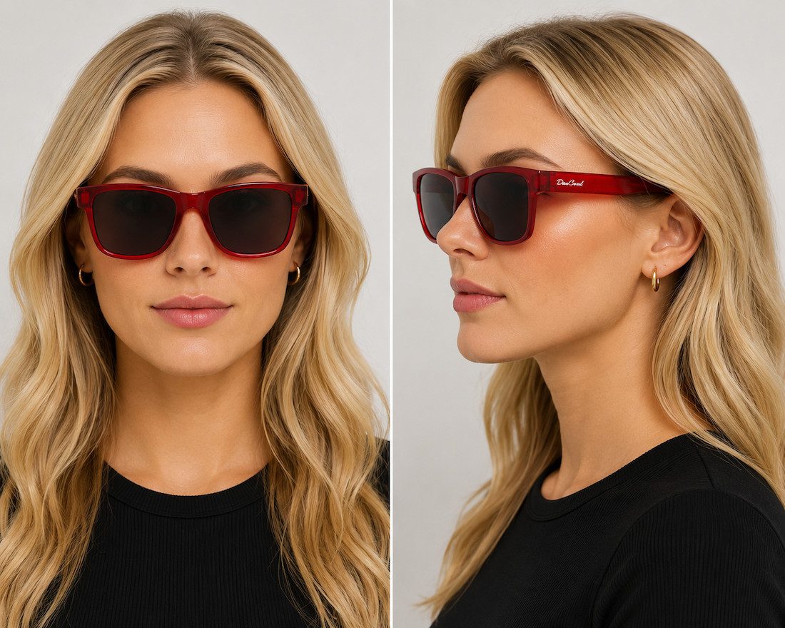 DanCarol Sonnenbrille DC-POL-2055-C2Überbrille Für Große FASSUNG- Polarisierte Gläser Überbrille, ideal für Brillenträger