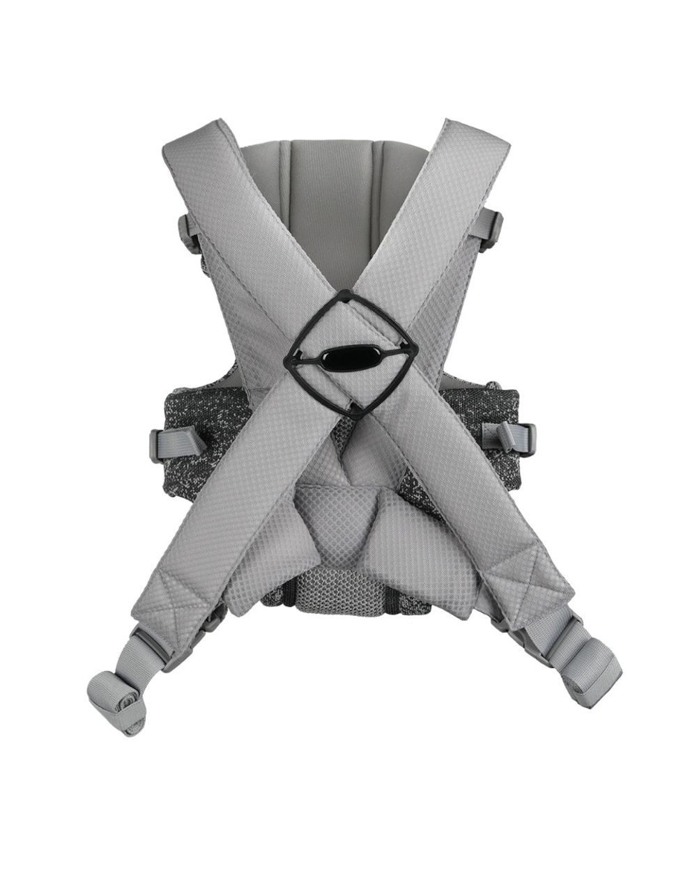 Kikkaboo Babytrage Gwen Fly, Strickstoff, Bauchtrage, Rückentrage, Cross-Body-Sicherung, 9 kg
