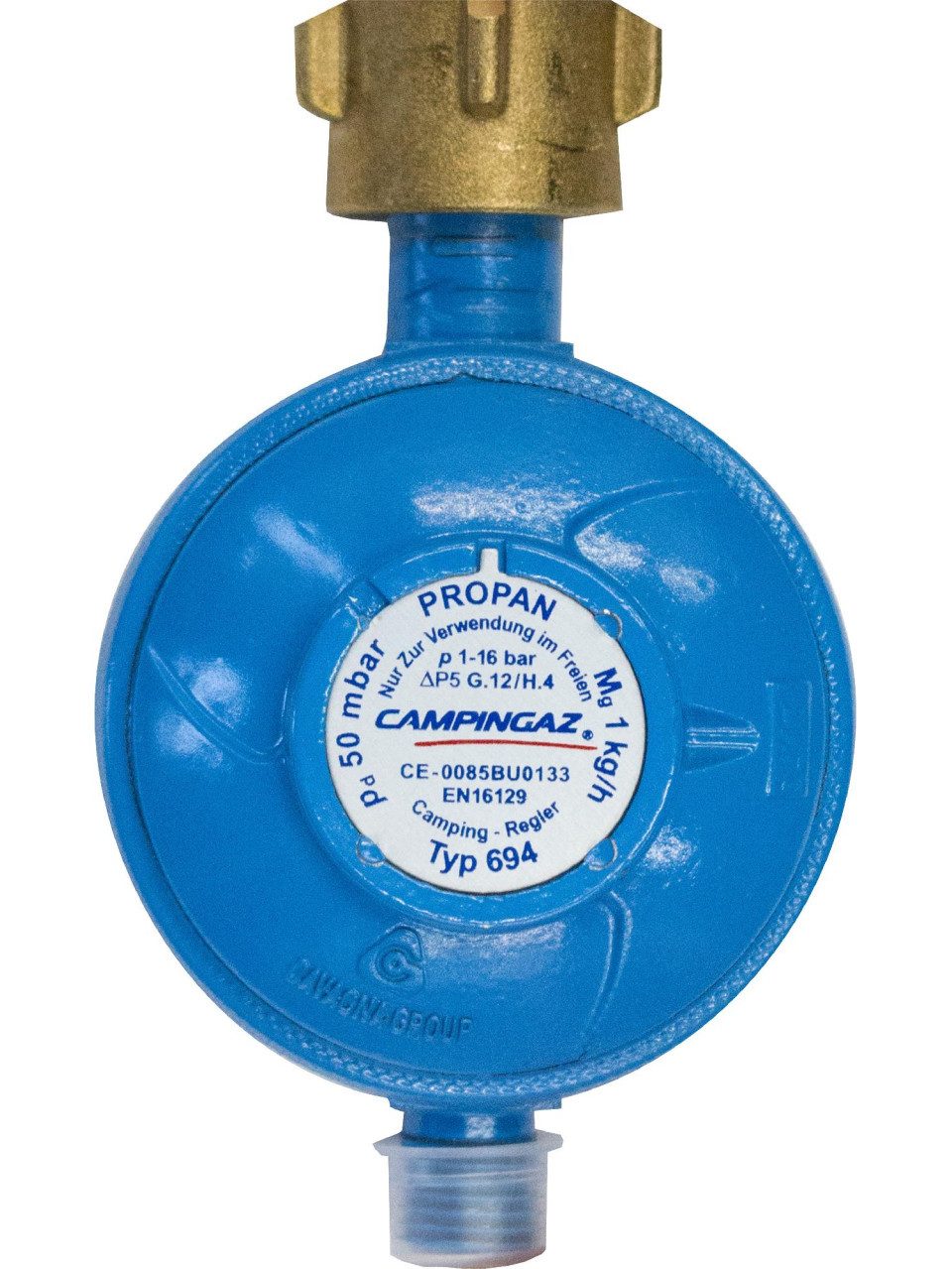 Campingaz Gasdruckregler Campingaz Regler 50 mbar - 1 Abgang 1 kg
