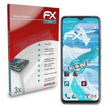 atFoliX Schutzfolie Displayschutzfolie für Tecno Pova Neo, (3 Folien), Ultraklar und flexibel