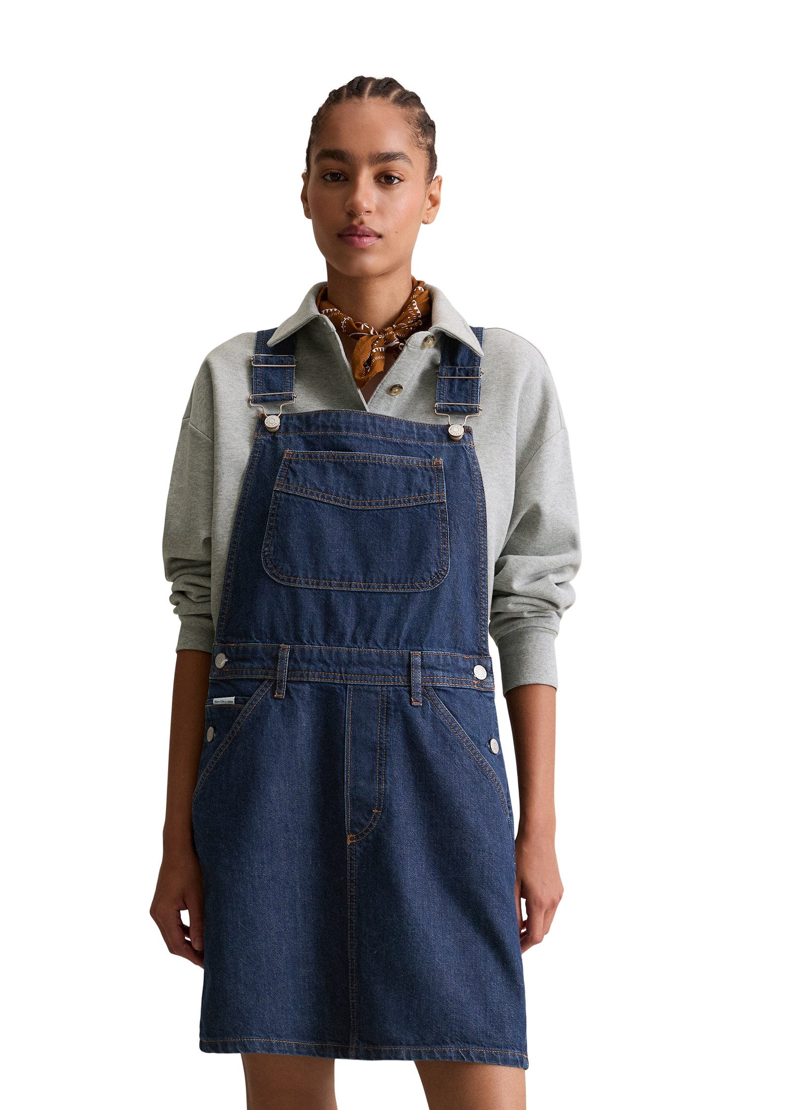 Marc O'Polo DENIM Jeanskleid aus Rigid Denim