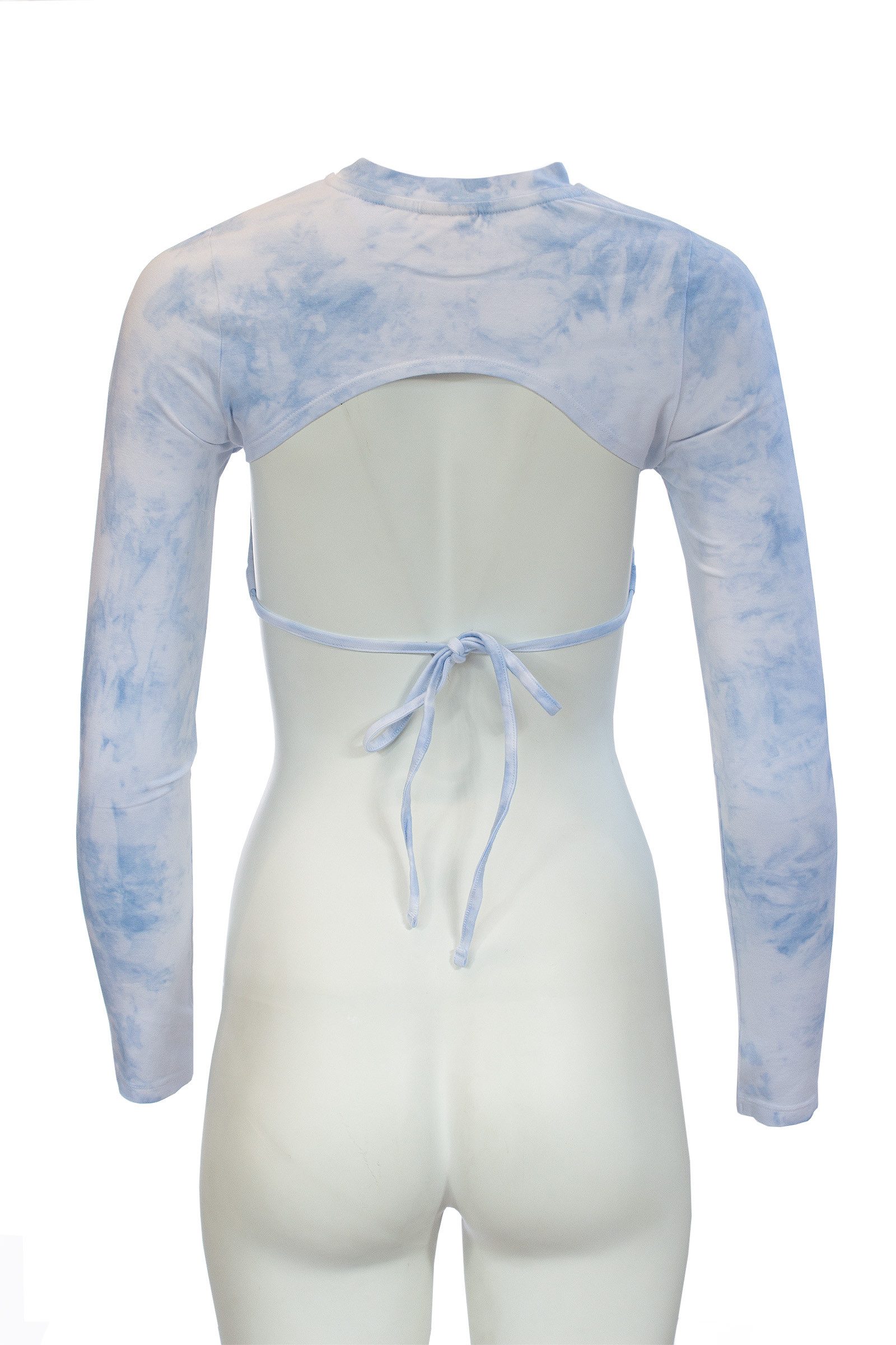 Karl Kani Crop-Top Karl Kani Damen Signature Tie Dye Cropped günstig online kaufen