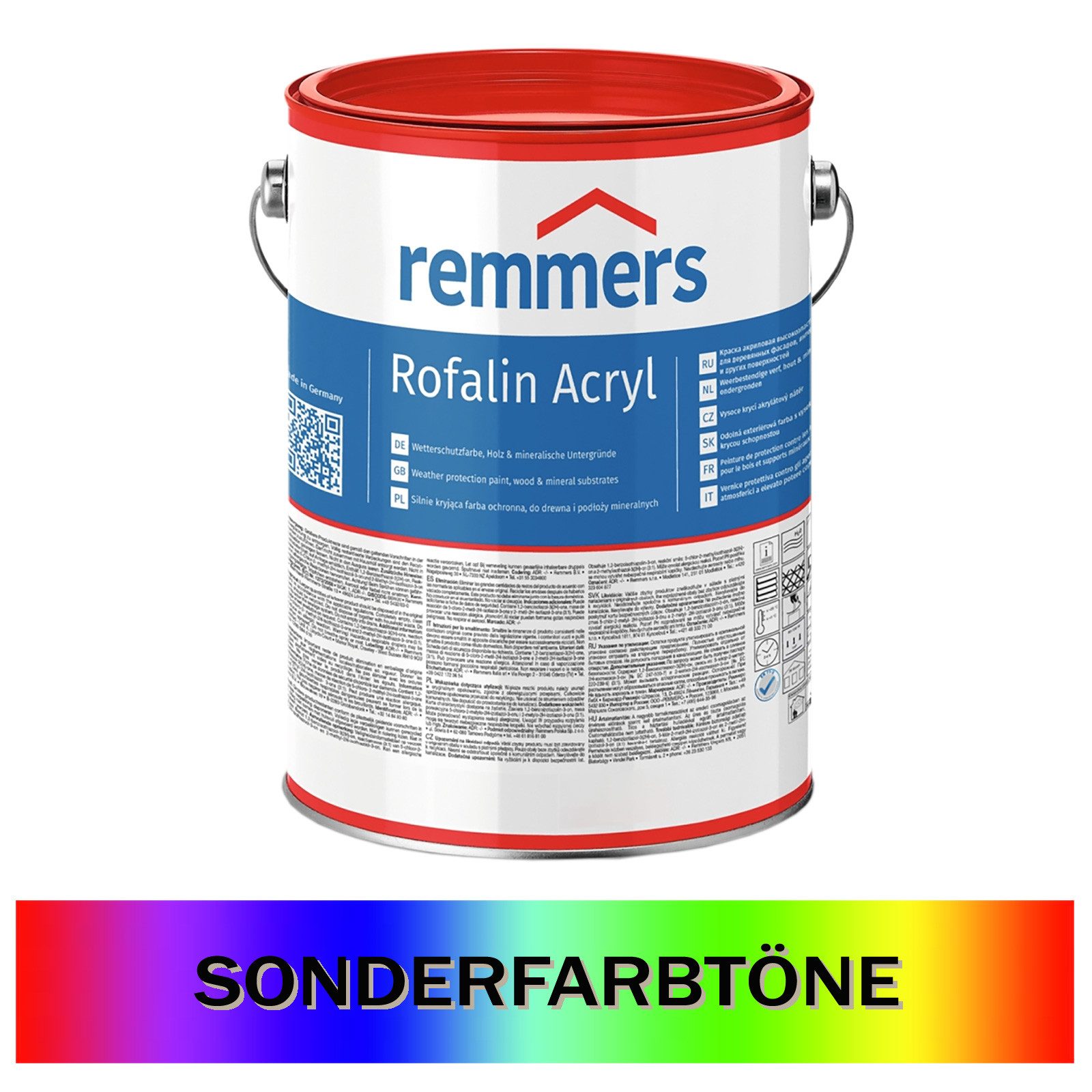 Remmers Wetterschutzfarbe ROFALIN ACRYL - 5 LTR (SONDERTON)