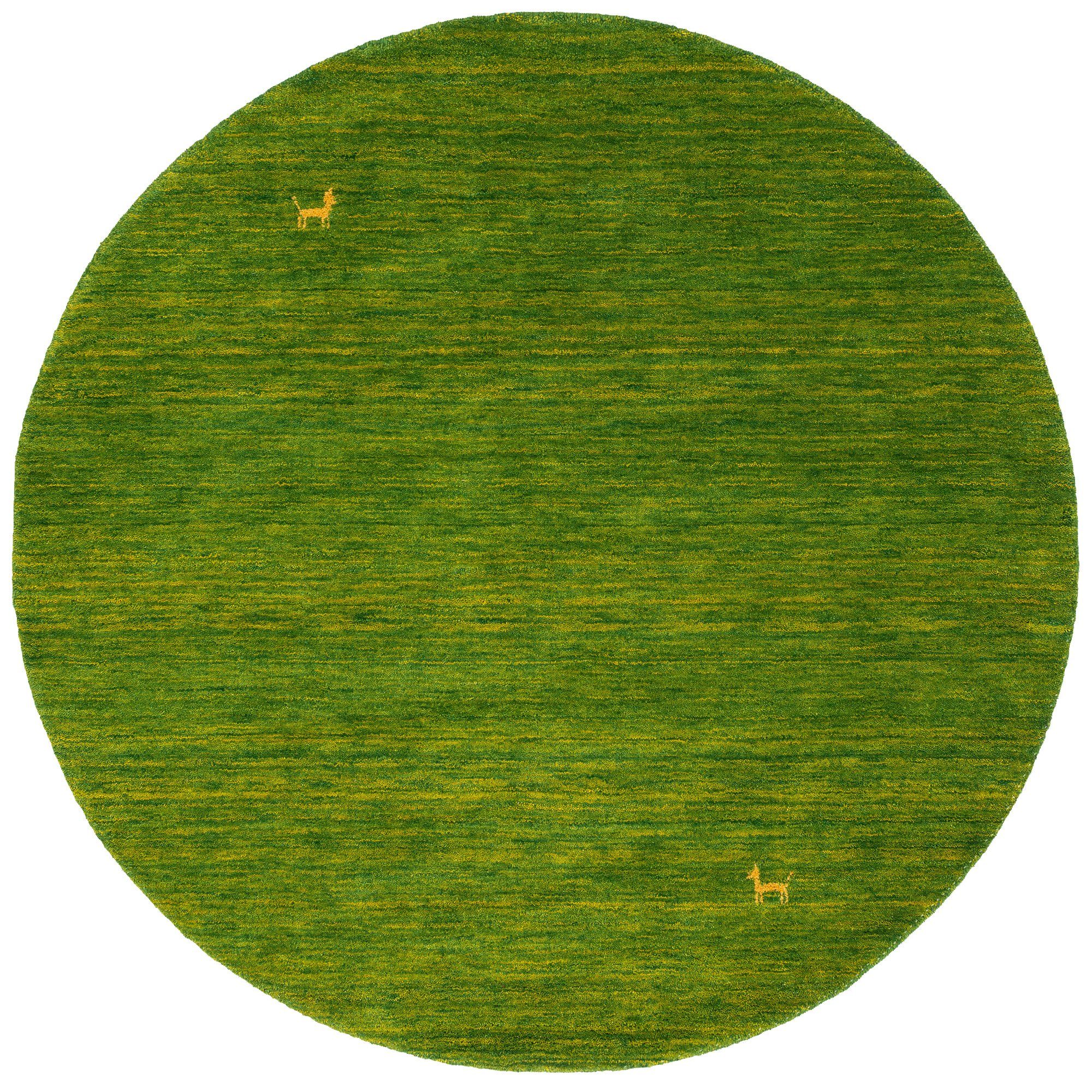 Pergamon Wollteppich Natur Teppich Indo Nepal Gabbeh Shiva Rund, Rund, Höhe günstig online kaufen