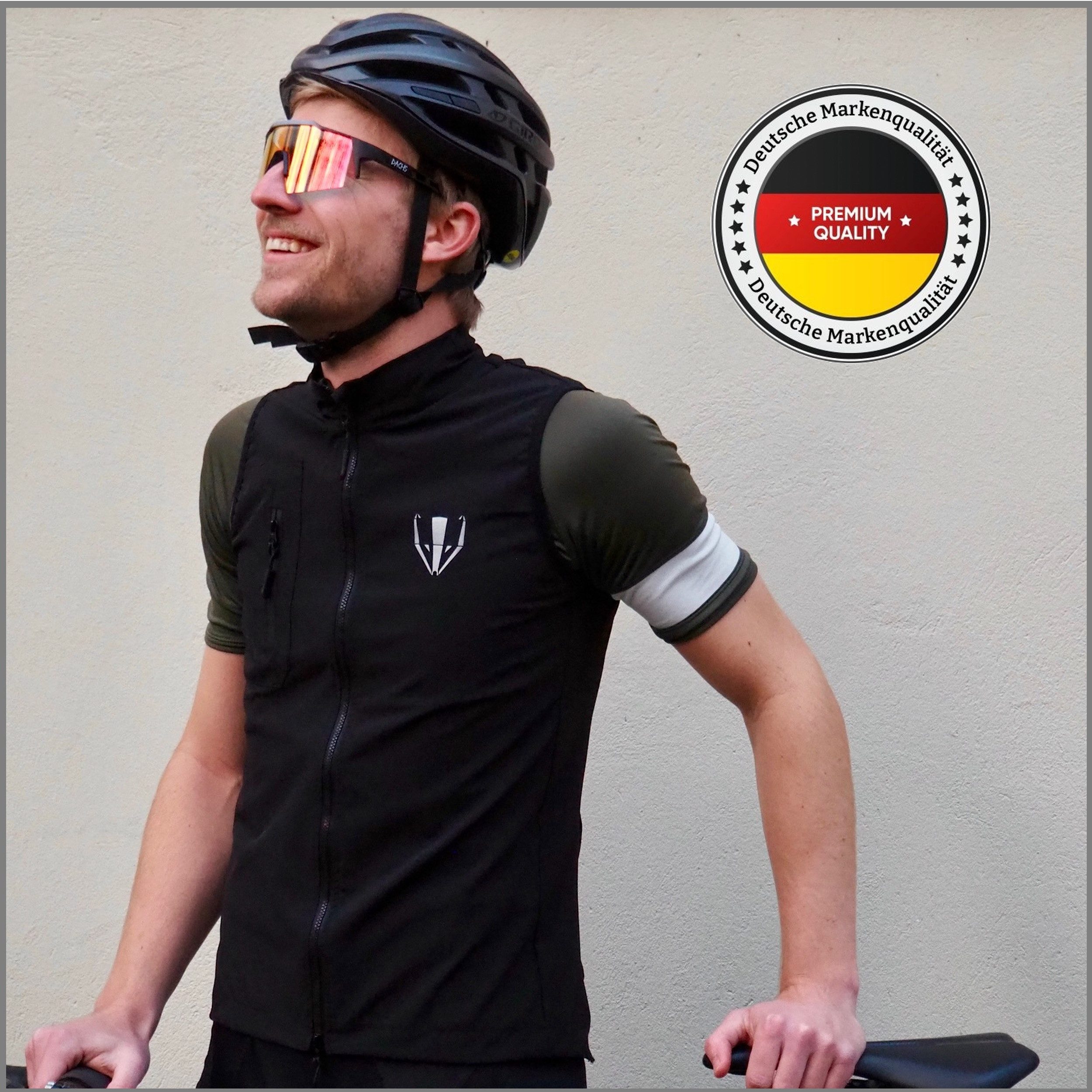 Dachs Sport Fahrradbrille DACHS Photochromatische Sonnenbrille - Selbsttönende Unisex Radbrille, UV Schutz 400