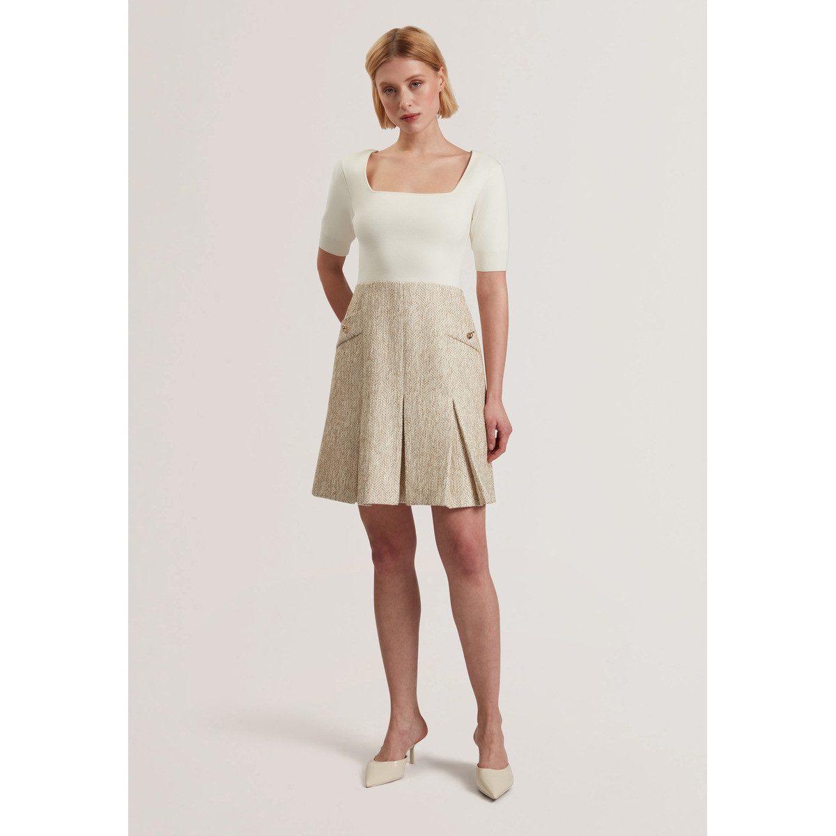 Ted Baker Sommerkleid VULPAD Damen (1-tlg) Bekleidung, Outfit, Dress, Robe, Sommerkleid