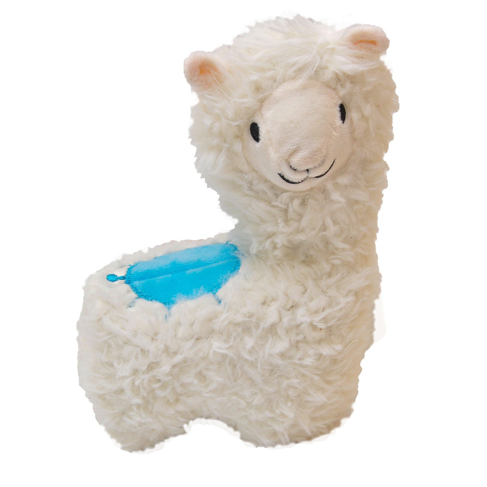 Thumbnail - Aumüller Tierkuscheltier Lama Luigi, reizendes Katzenspielkissen mit Baldrian, Schmuseplüsch
