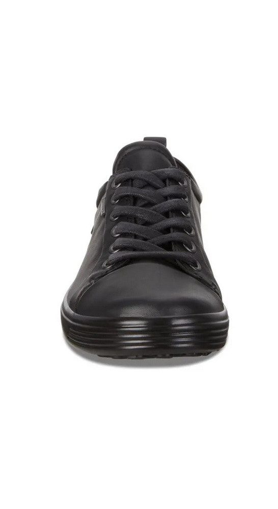 Ecco Soft 7 Gtx Tie (Leder) schwarz Damen Sneaker – Bild 4 von 5