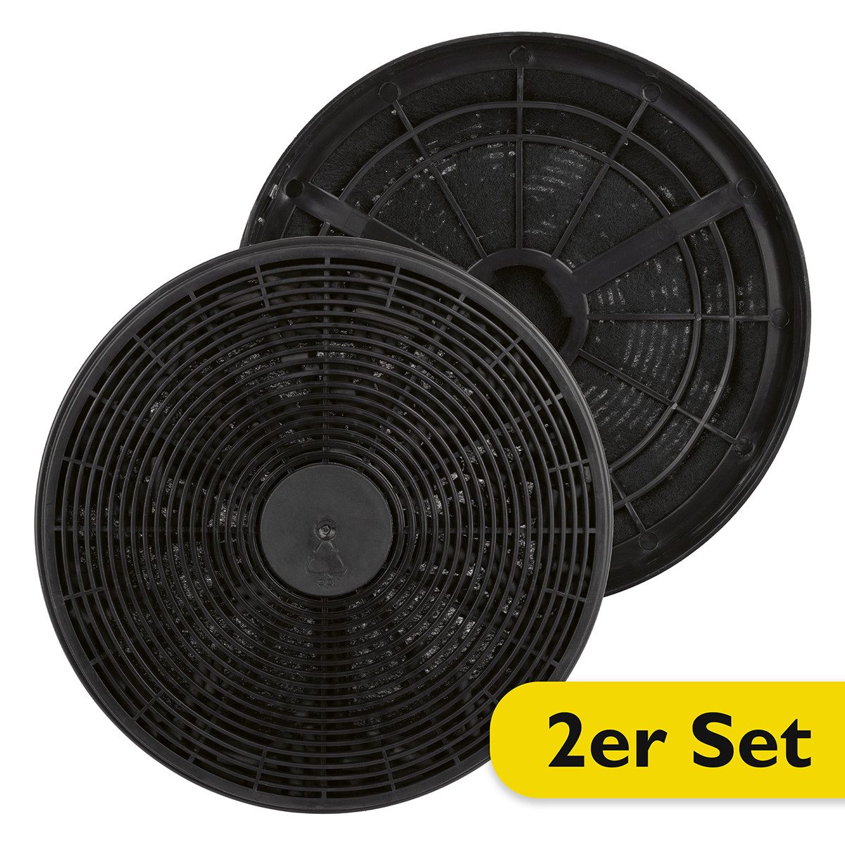 BOMANN Aktivkohlefilter KF 561, 2er Set, für DU 7603 G / DU 7605 G uvm.