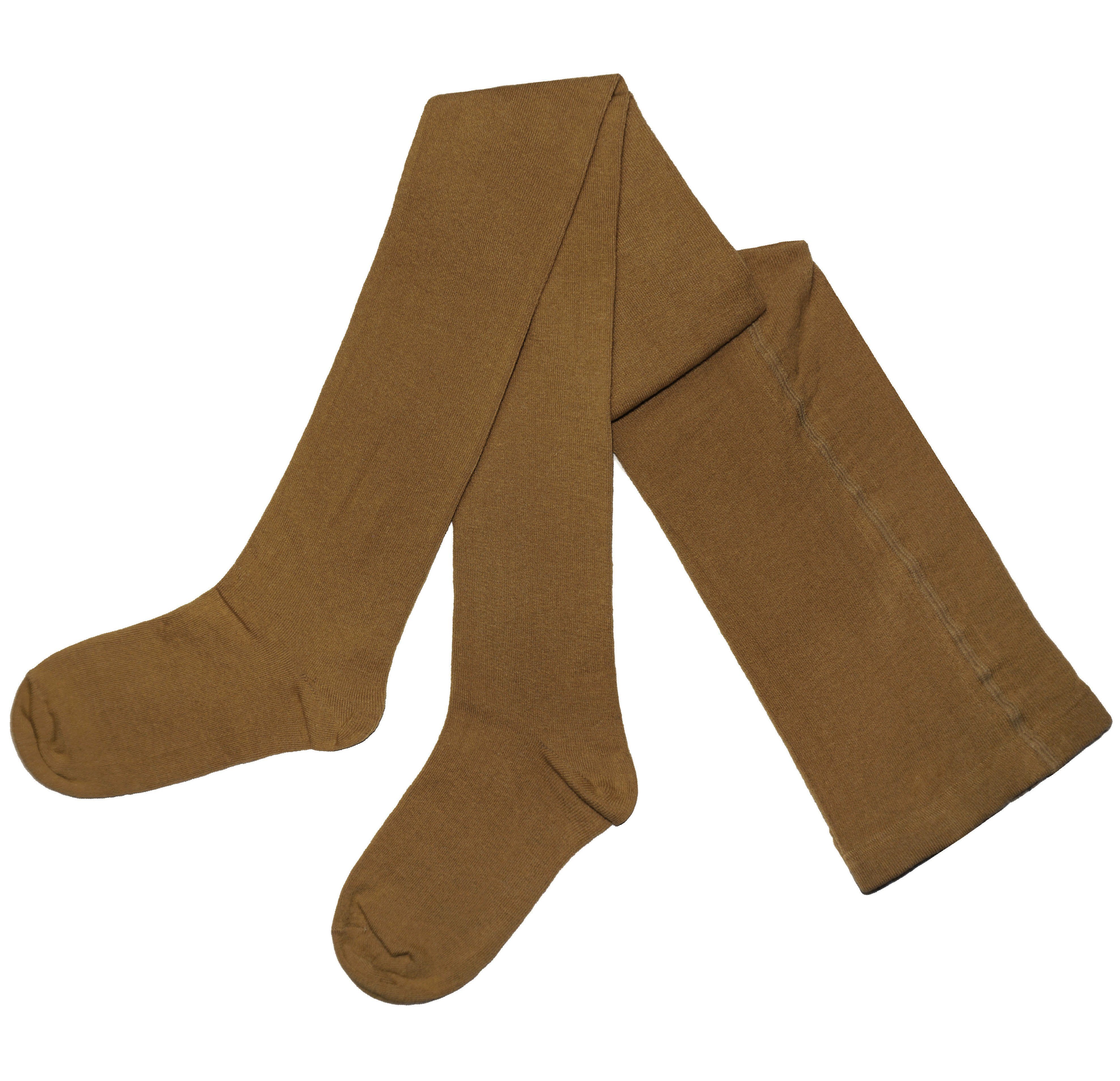Strickstrumpfhose Damenstrumpfhosen >>Einfarbig Natur<< weiche Baumwolle