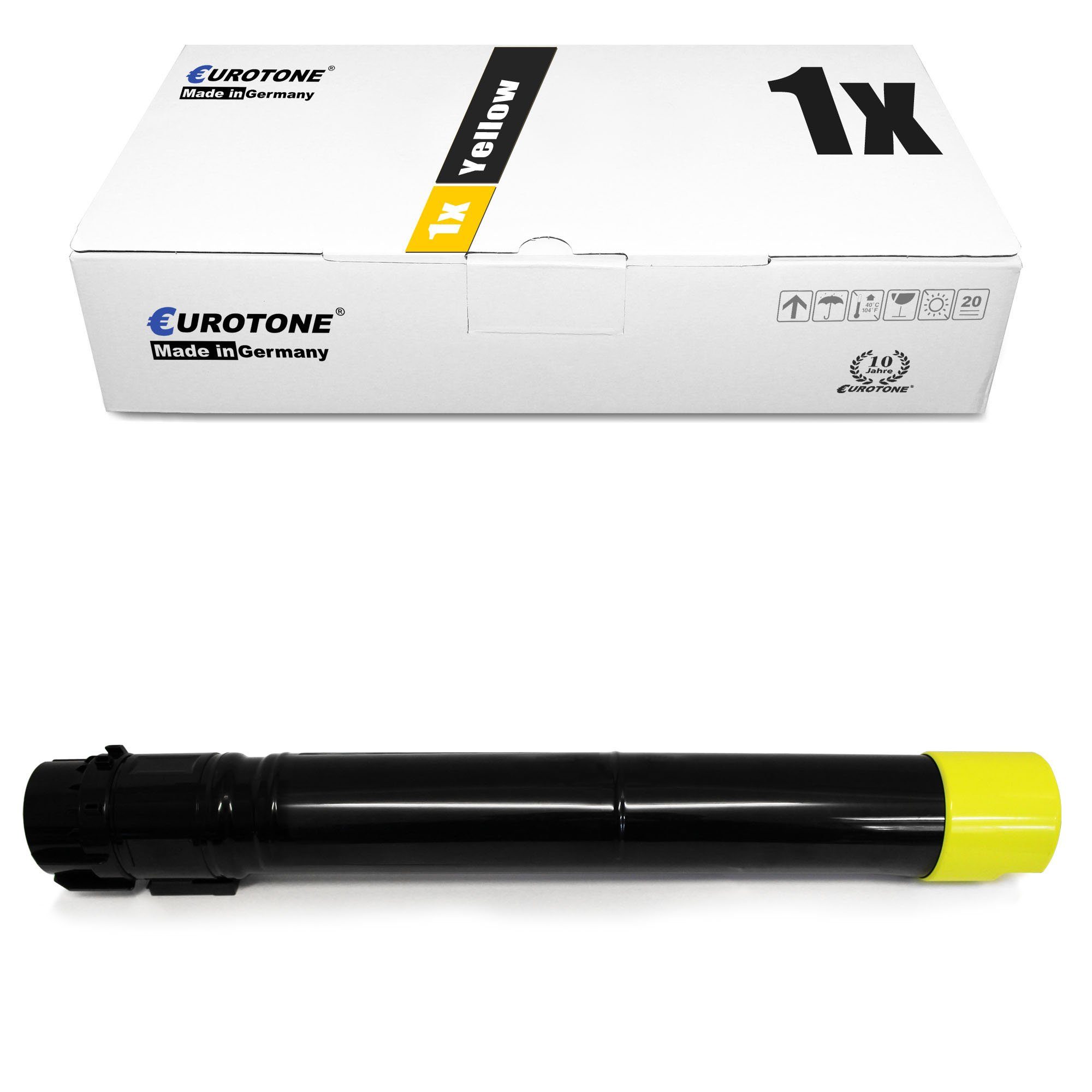 Eurotone Tonerkartusche Toner ersetzt Xerox 106R1438 Yellow