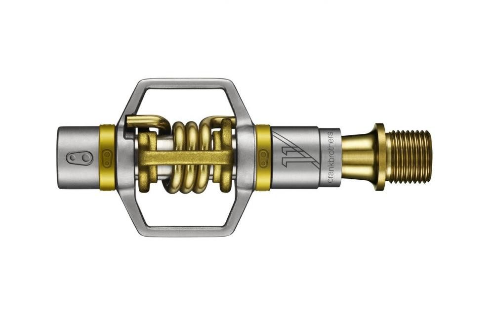 crankbrothers Klickpedale Crankbrothers Eggbeater 11 Klick-Pedal gold