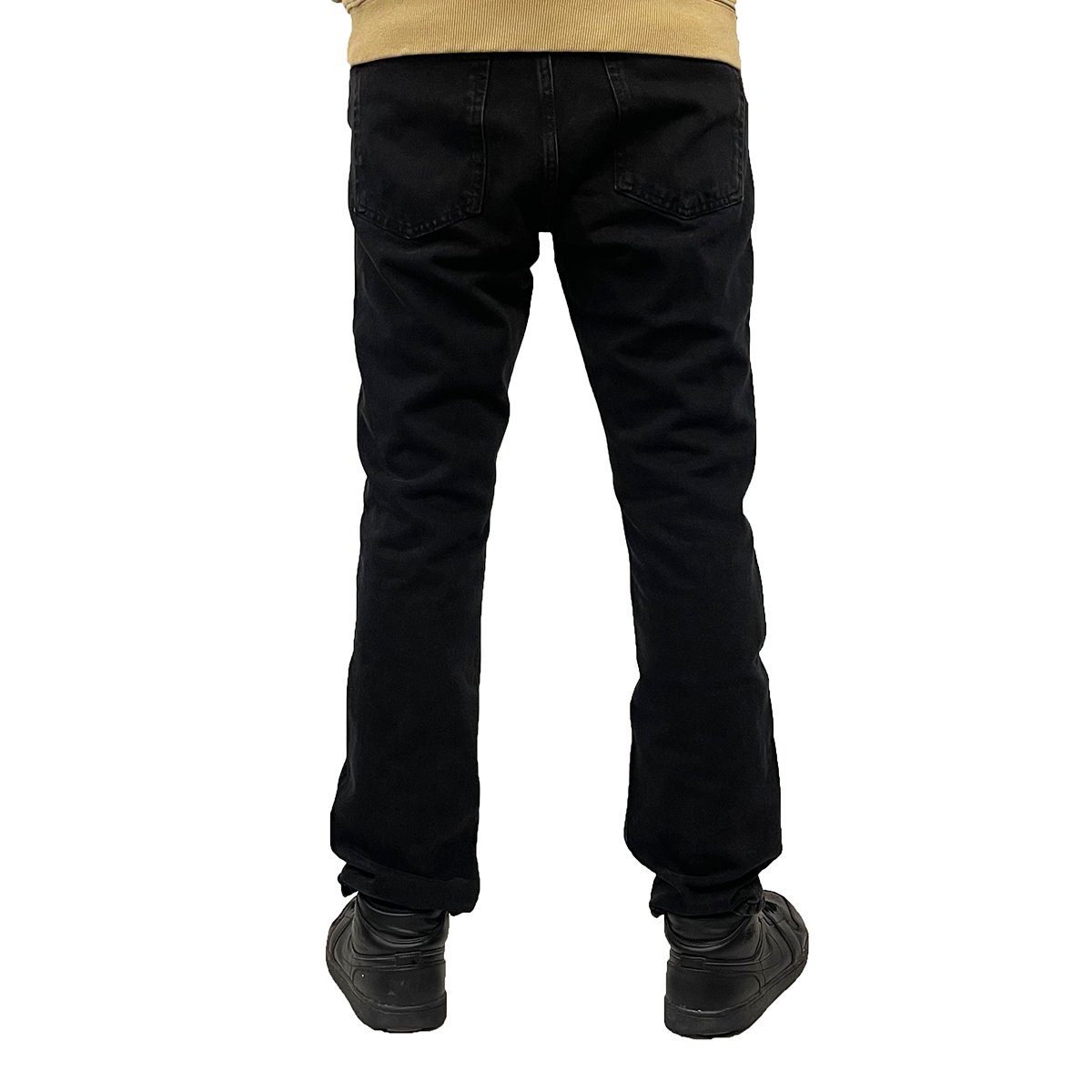 Knöpfe Baures und Nieten Set) logogeprägte Pegador Straight (1-tlg., 5-Pocket-Jeans kein
