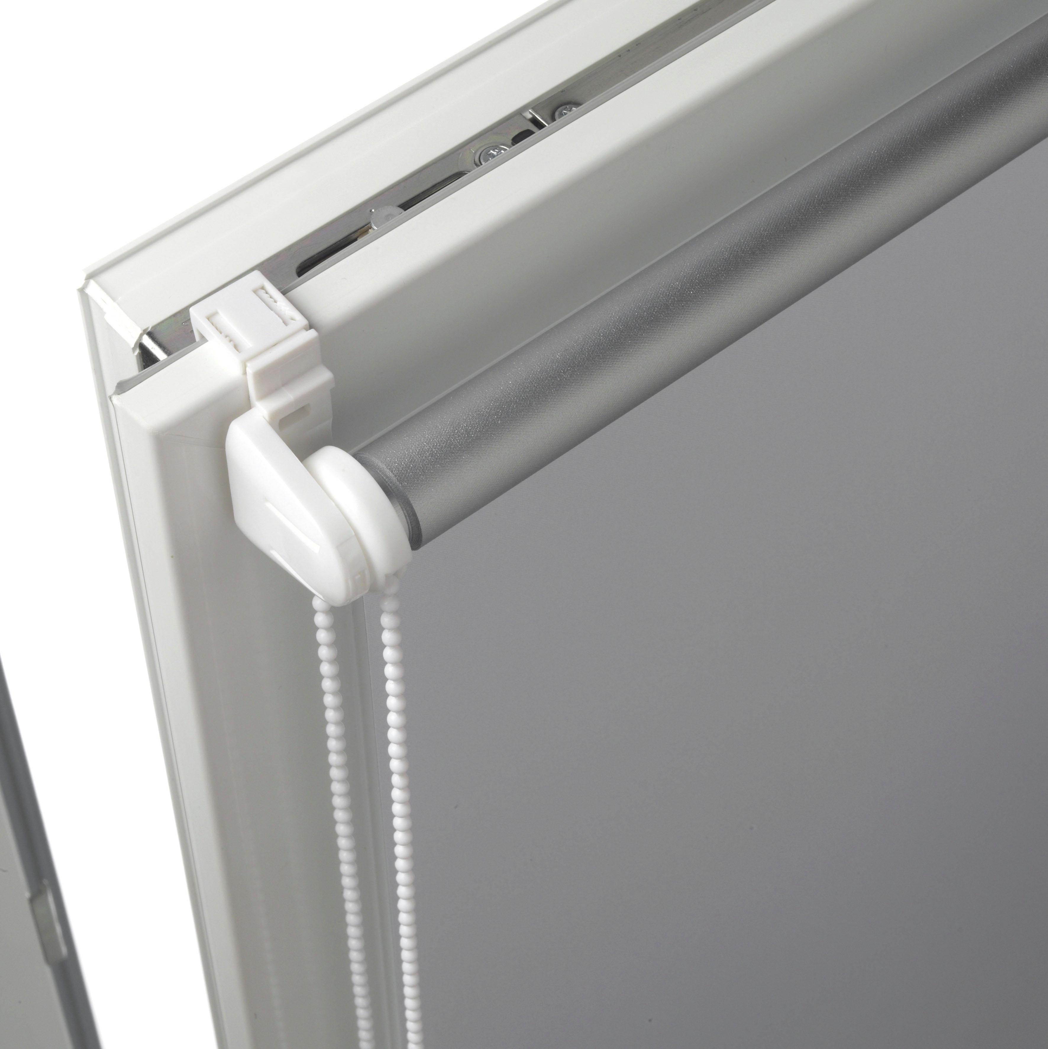 Seitenzugrollo Thermo Klemmrollo Energiesparend, GARDINIA, ohne Bohren, freihängend, Klemmfix, abdunkelnd mit Thermobeschichtung – Bild 3 von 5