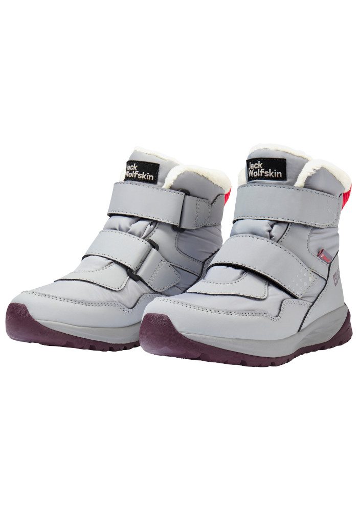 Jack Wolfskin POLAR BEAR-G TEXAPORE MID VC K Winterstiefel Kinder-Winterstiefel, wasserdicht, warm gefüttert