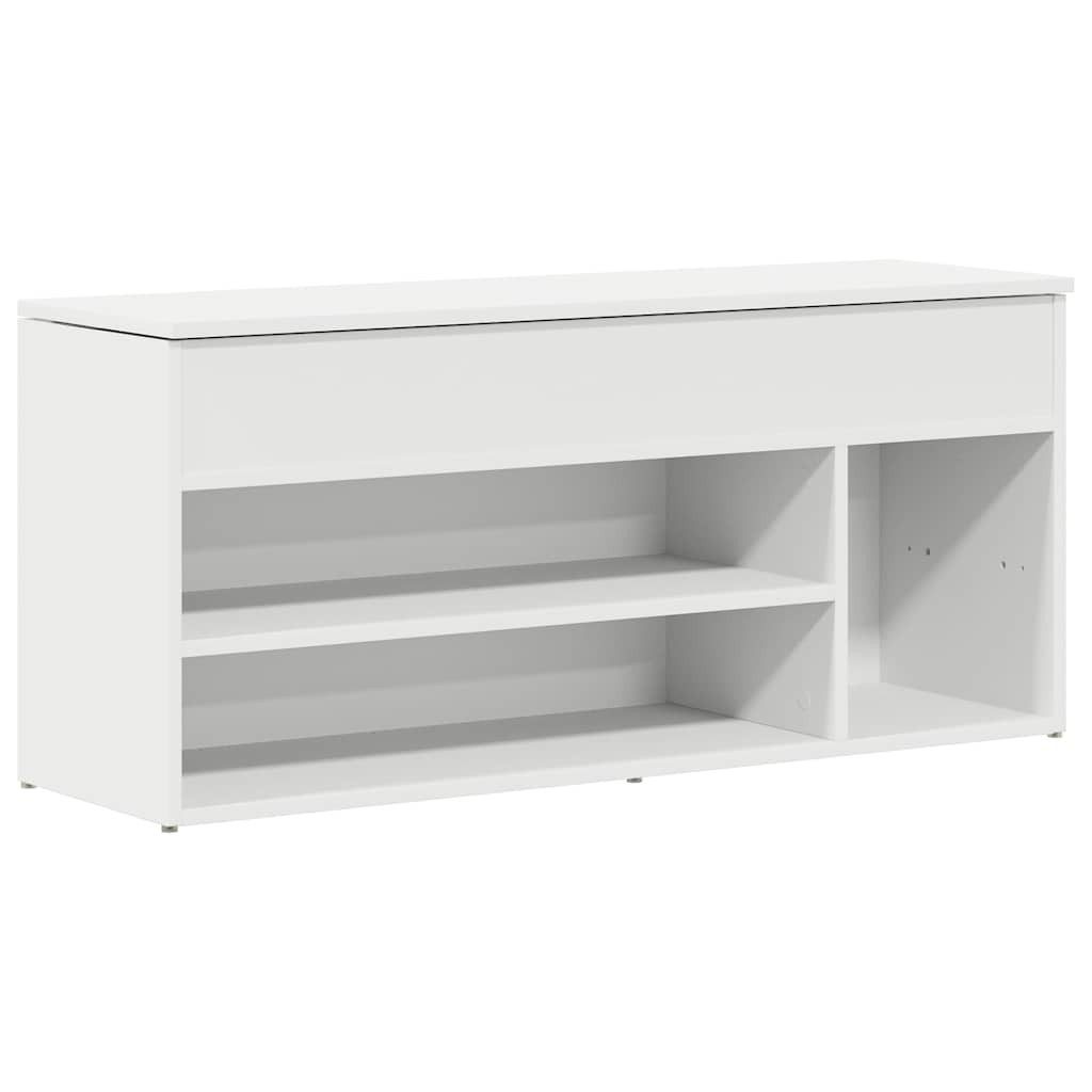 vidaXL Schuhregal Schuhbank Weiß 102x30,5x45 cm günstig online kaufen