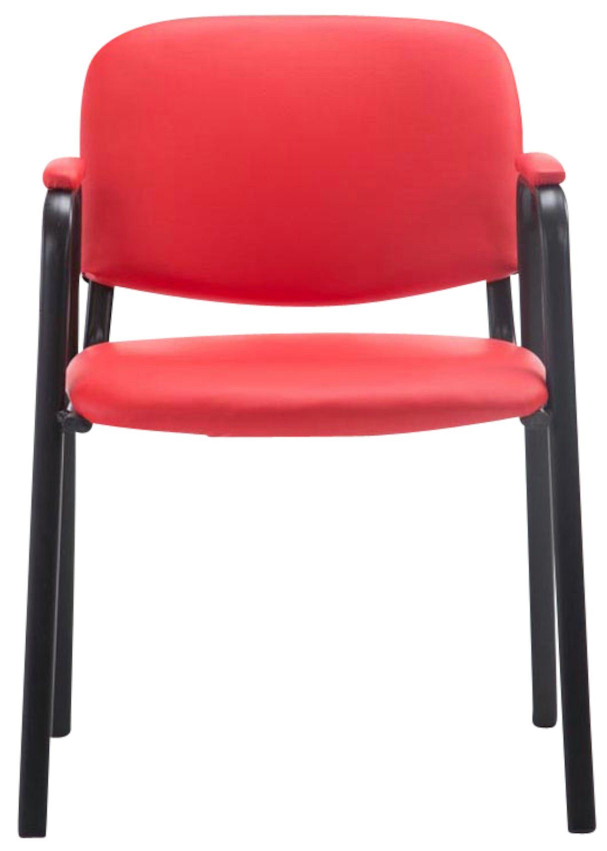 CLP Besucherstuhl Ken PRO Kunstleder (4er Set, 4 St), mit Armlehnen