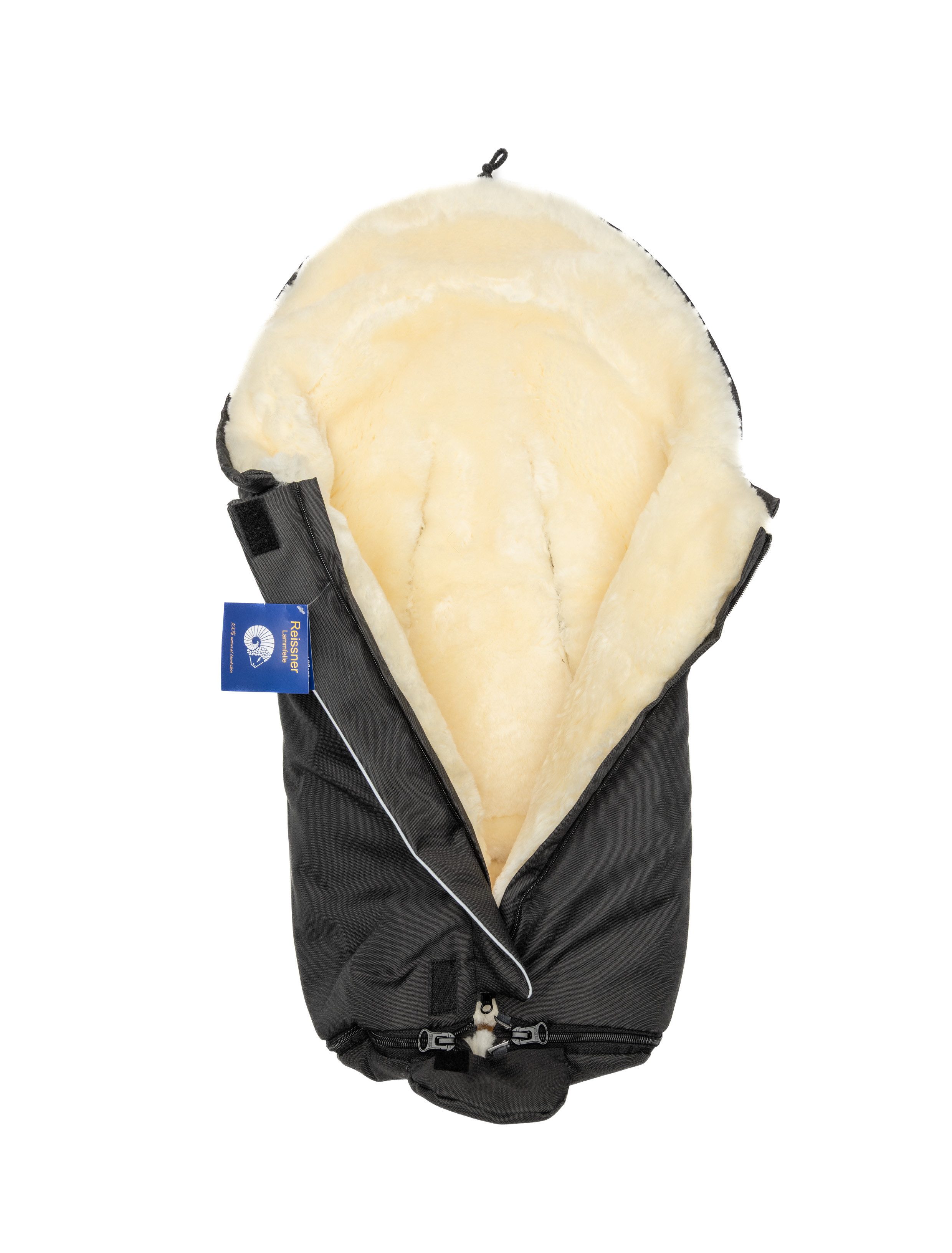 Reissner Lammfelle Fußsack Lammfell Fußsack ESKIMO für Kinderwagen und Buggy
