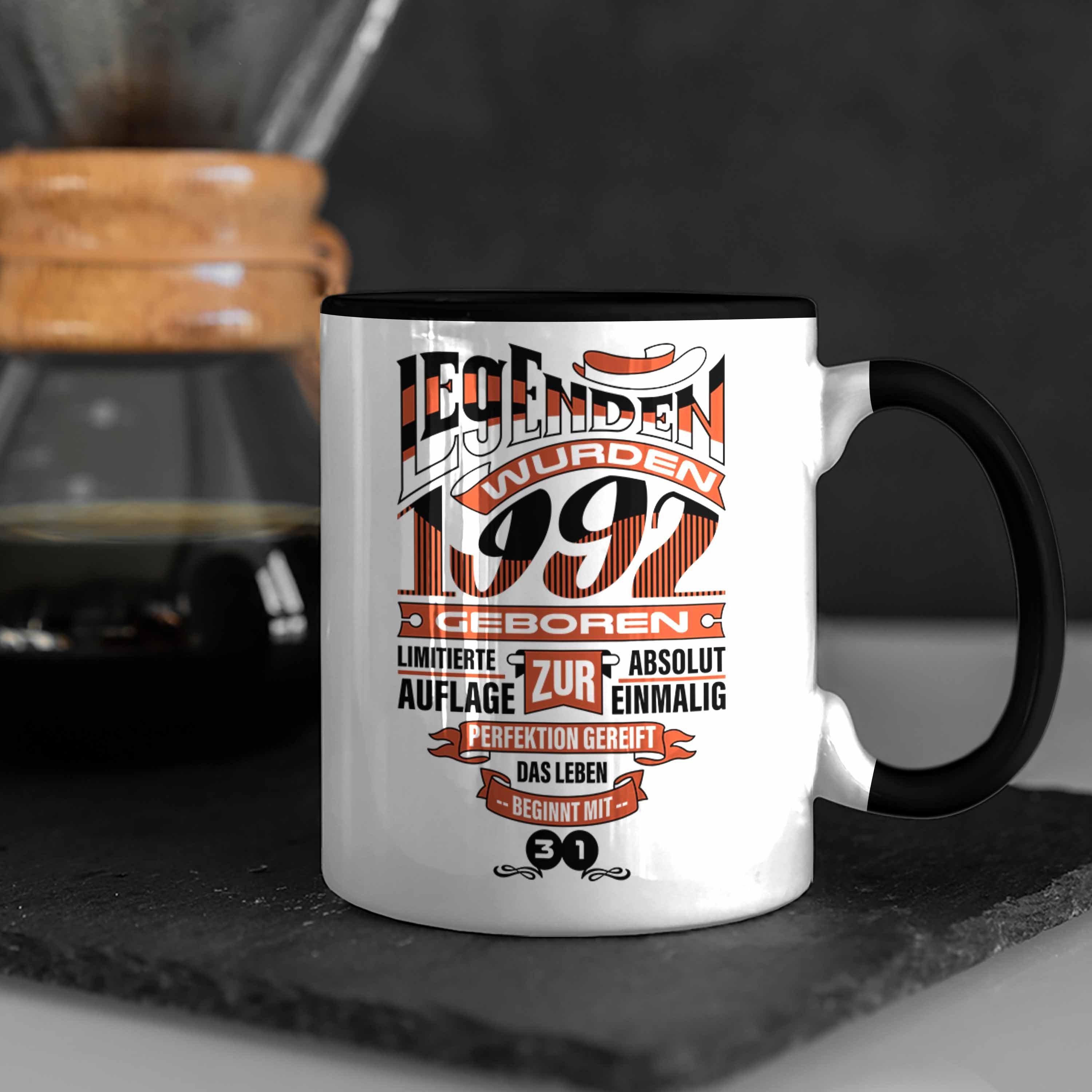 30. Trendation 30er Frau Tasse Geschenkidee Tasse 30 Mutter Mann Geburtstag TRENDATION Vater Schwarz Geschenk