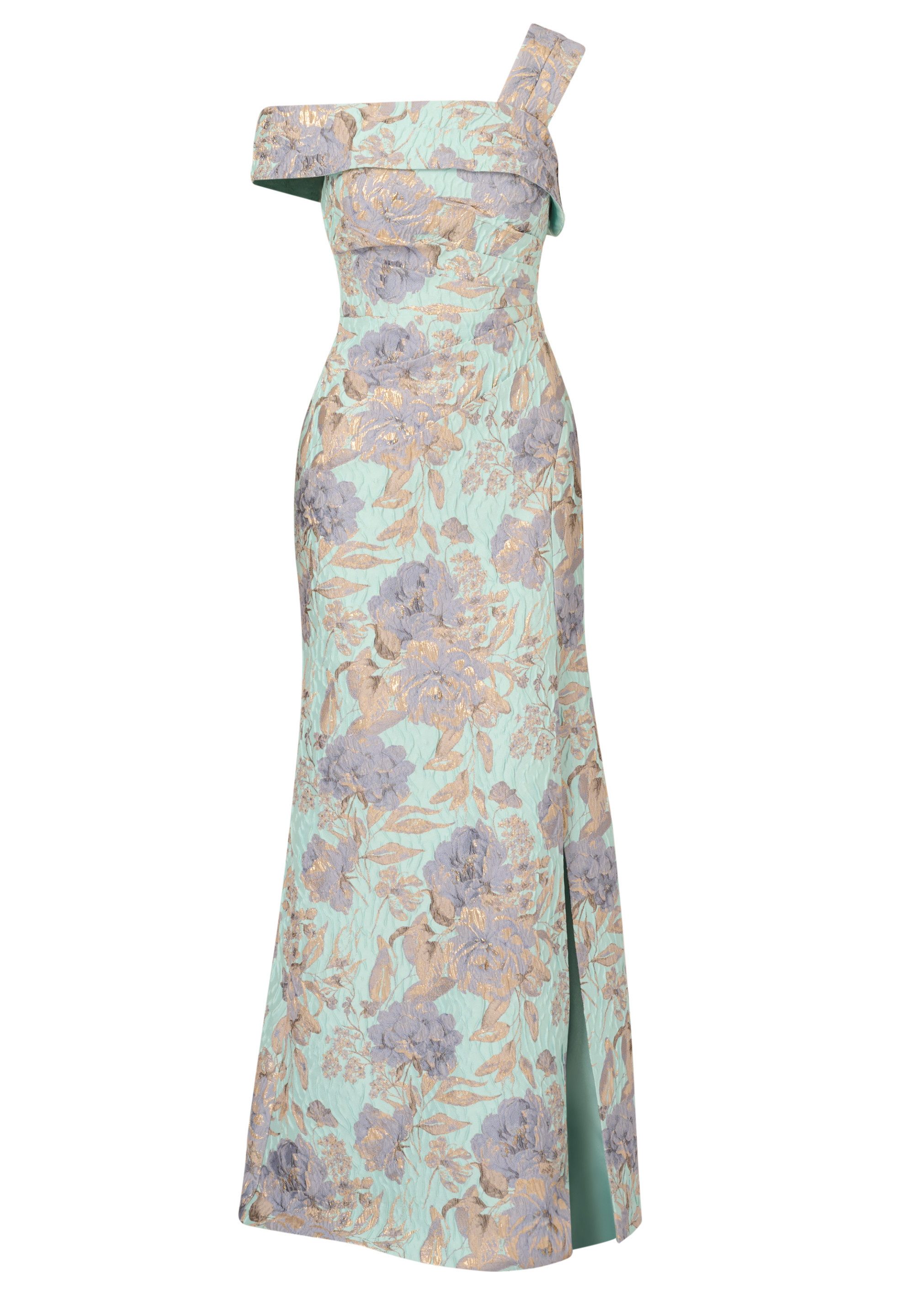 Adrianna Papell Abendkleid Floral Jacquard Mermaid Dress Raffiniertes, ärme günstig online kaufen