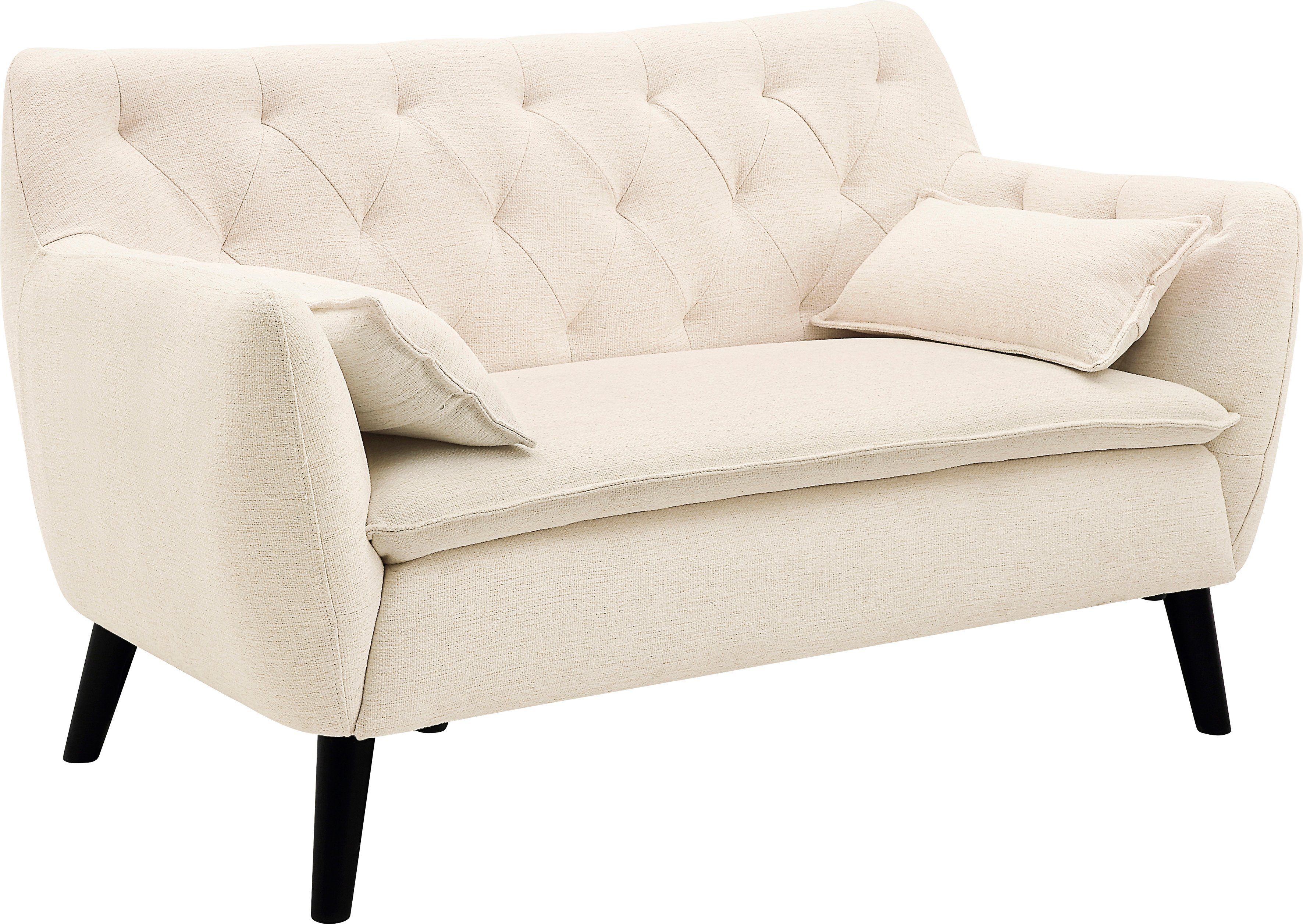ATLANTIC home collection 2-Sitzer Janna, inklusive 2 Zierkissen