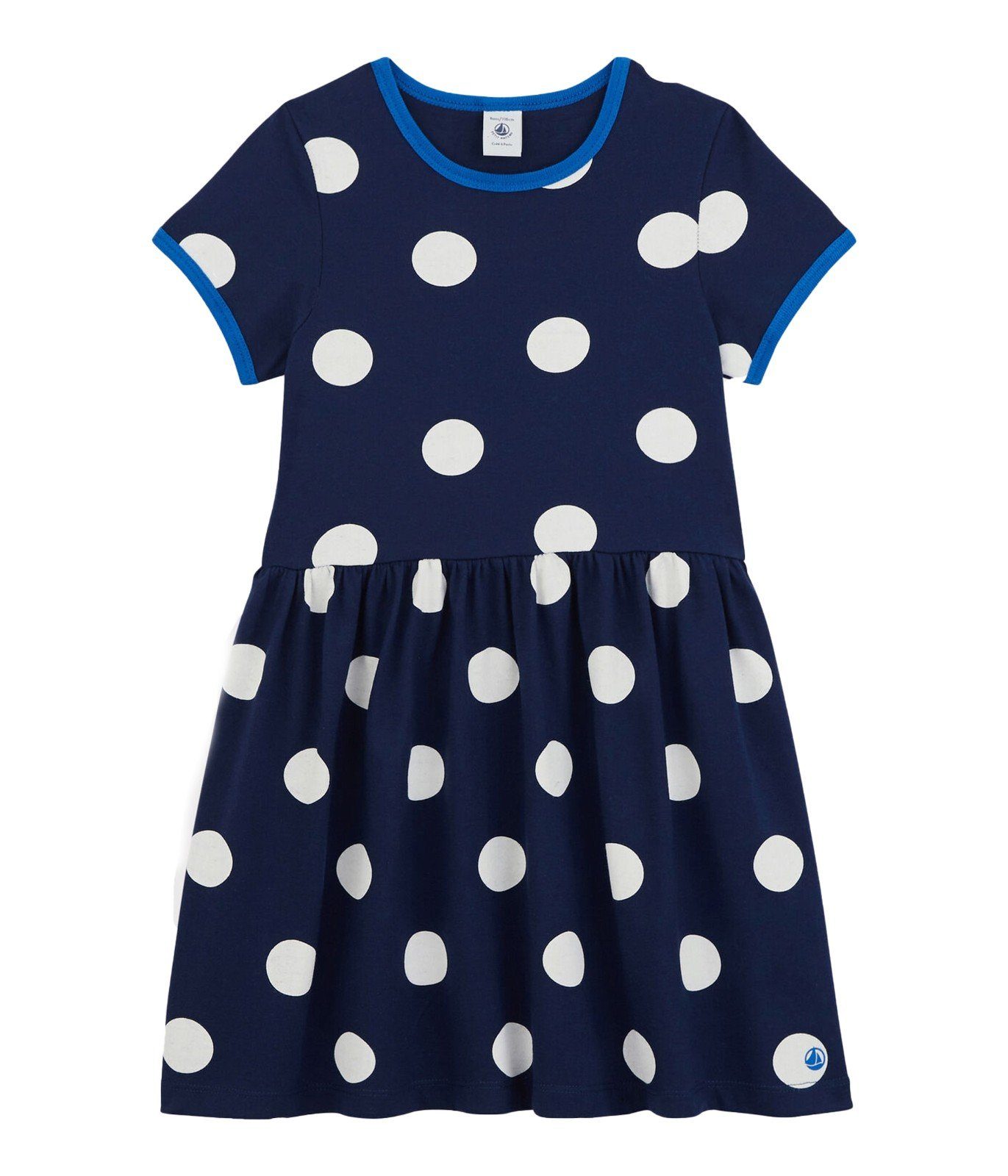Petit Bateau Shirtkleid Petit Bateau Kleid mit Dots
