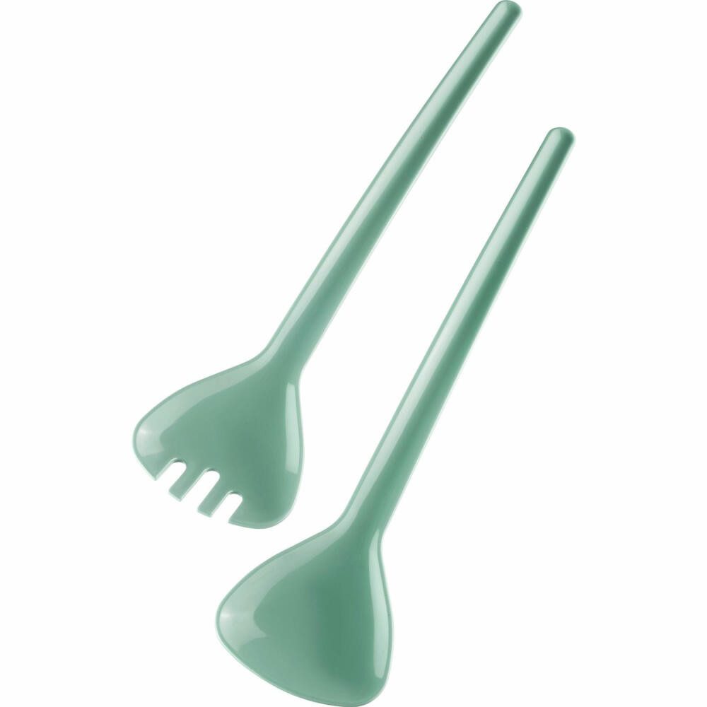 WESTMARK Salatbesteck 2-teilig, Länge: 26,6 cm, raditionell, Farbe: Mint-Grün